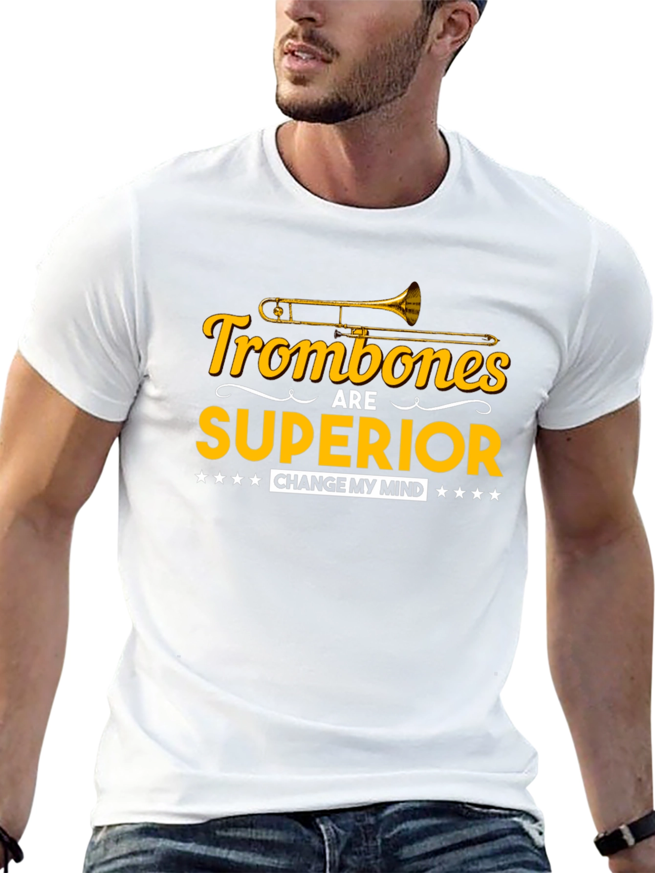 Trombones Are Superior Funny Musician T-Shirt