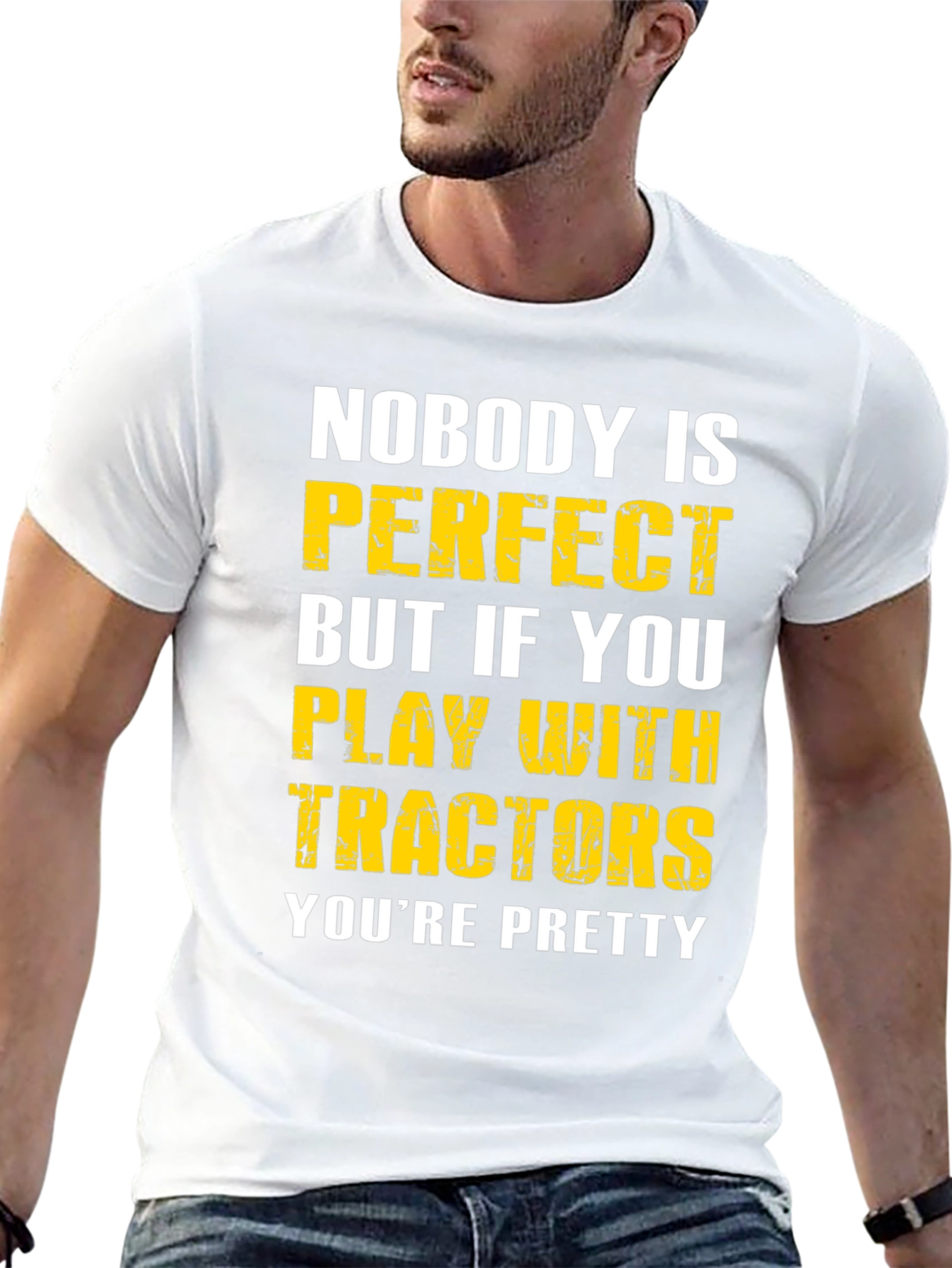 Tractor Lover T-Shirt - Nobodys Perfect