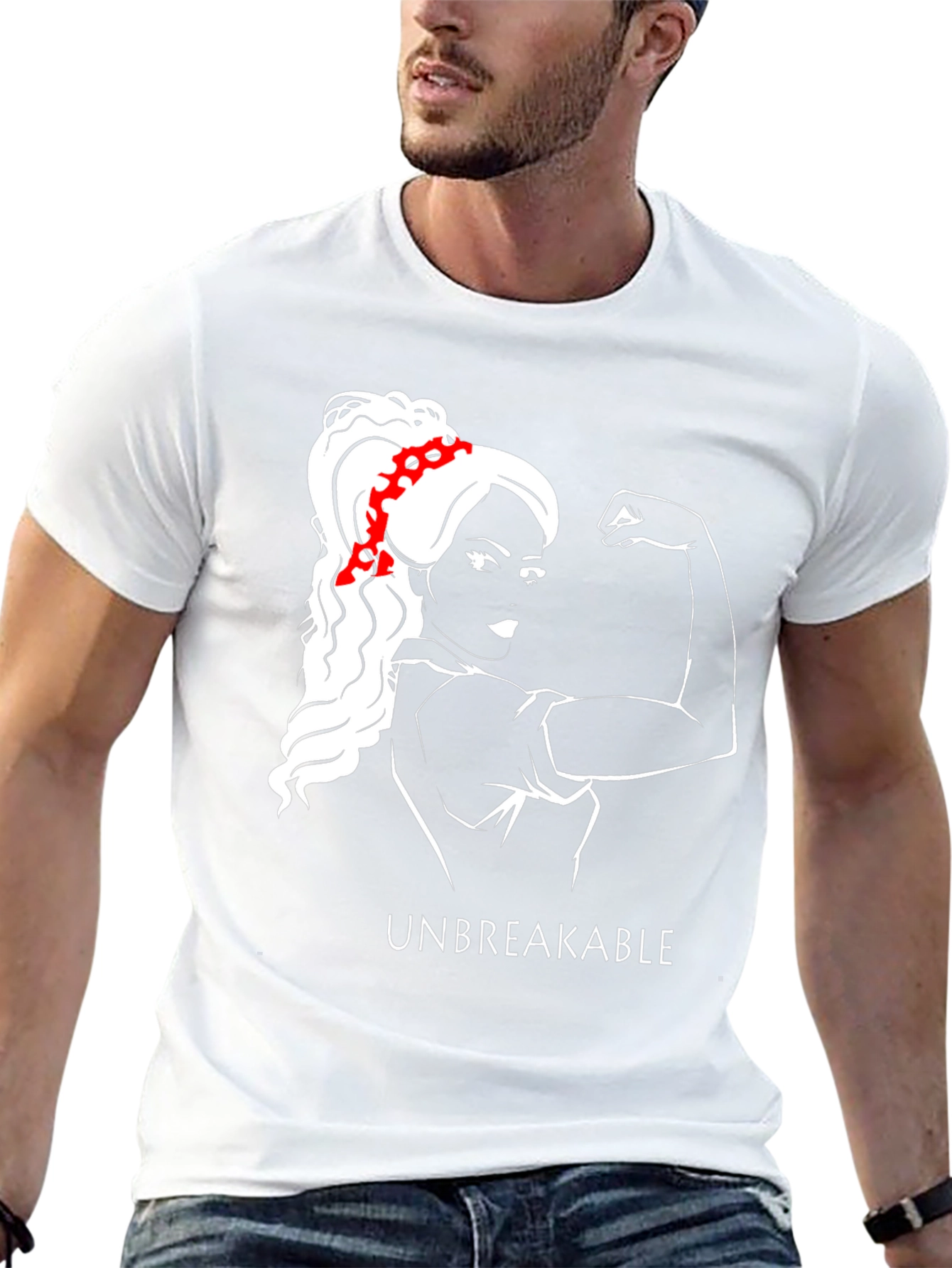 Unbreakable Rosie Style Graphic Tee