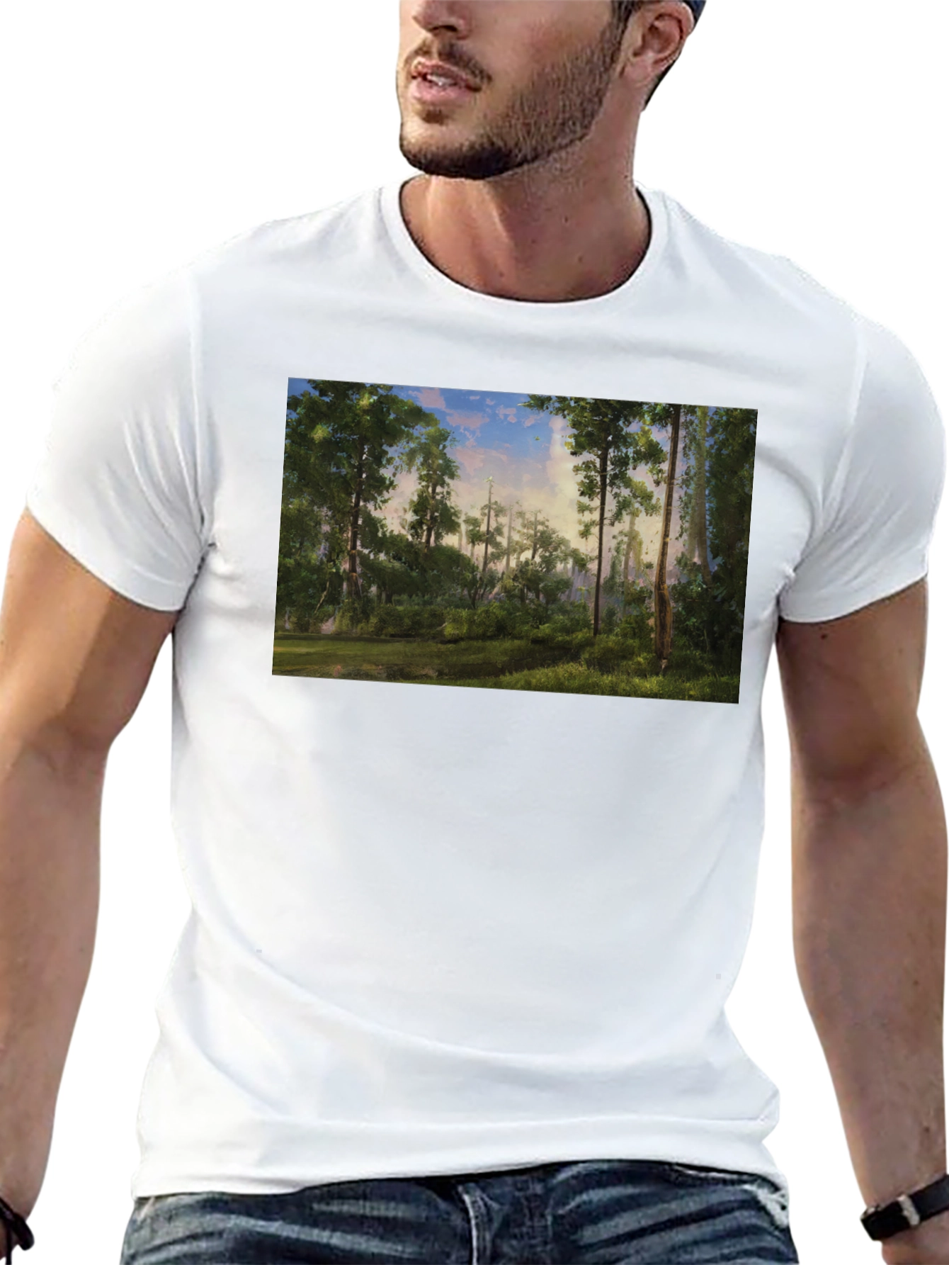 Landscape Painting Graphic Tee