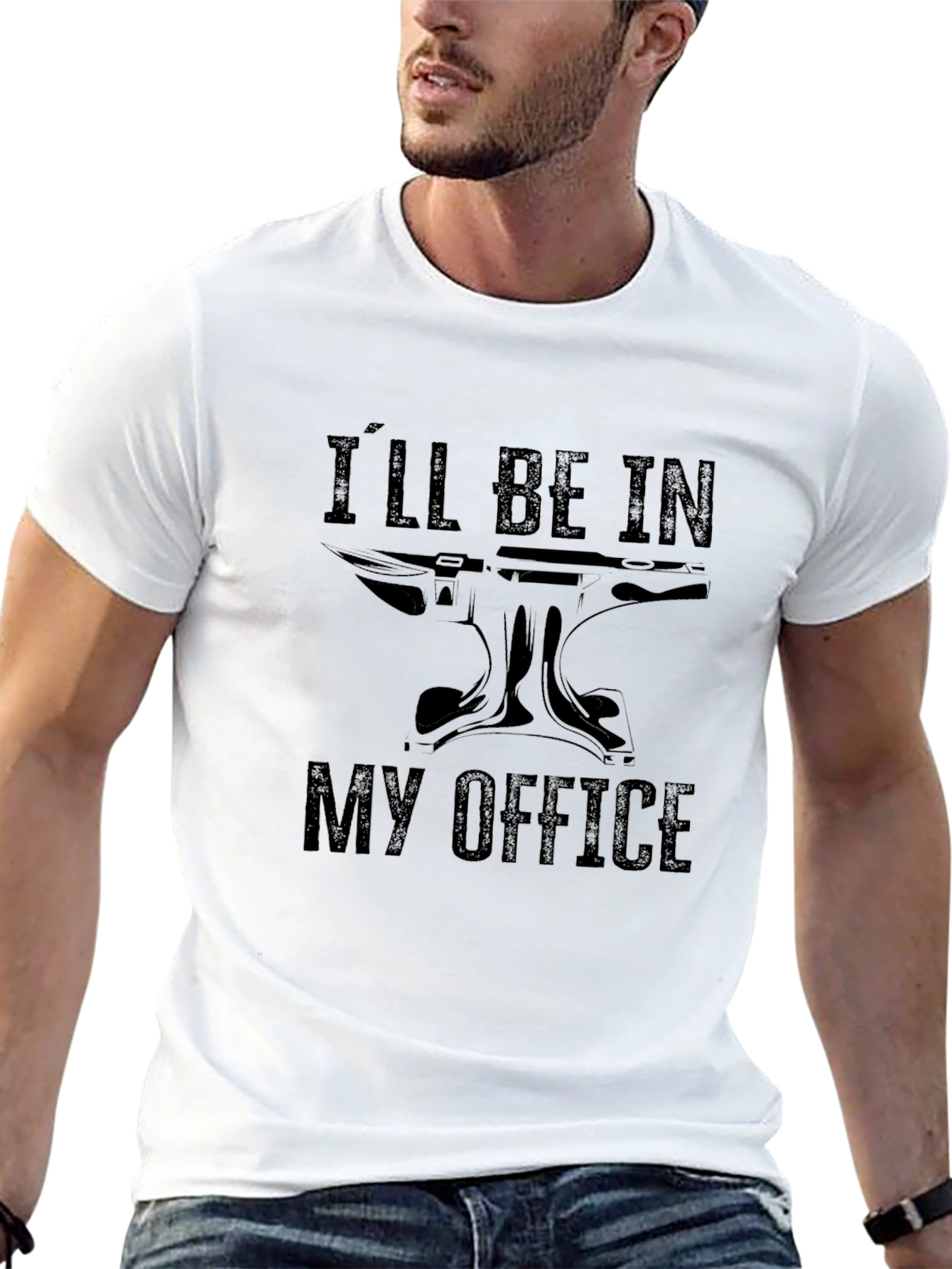 Blacksmith Anvil My Office T-Shirt