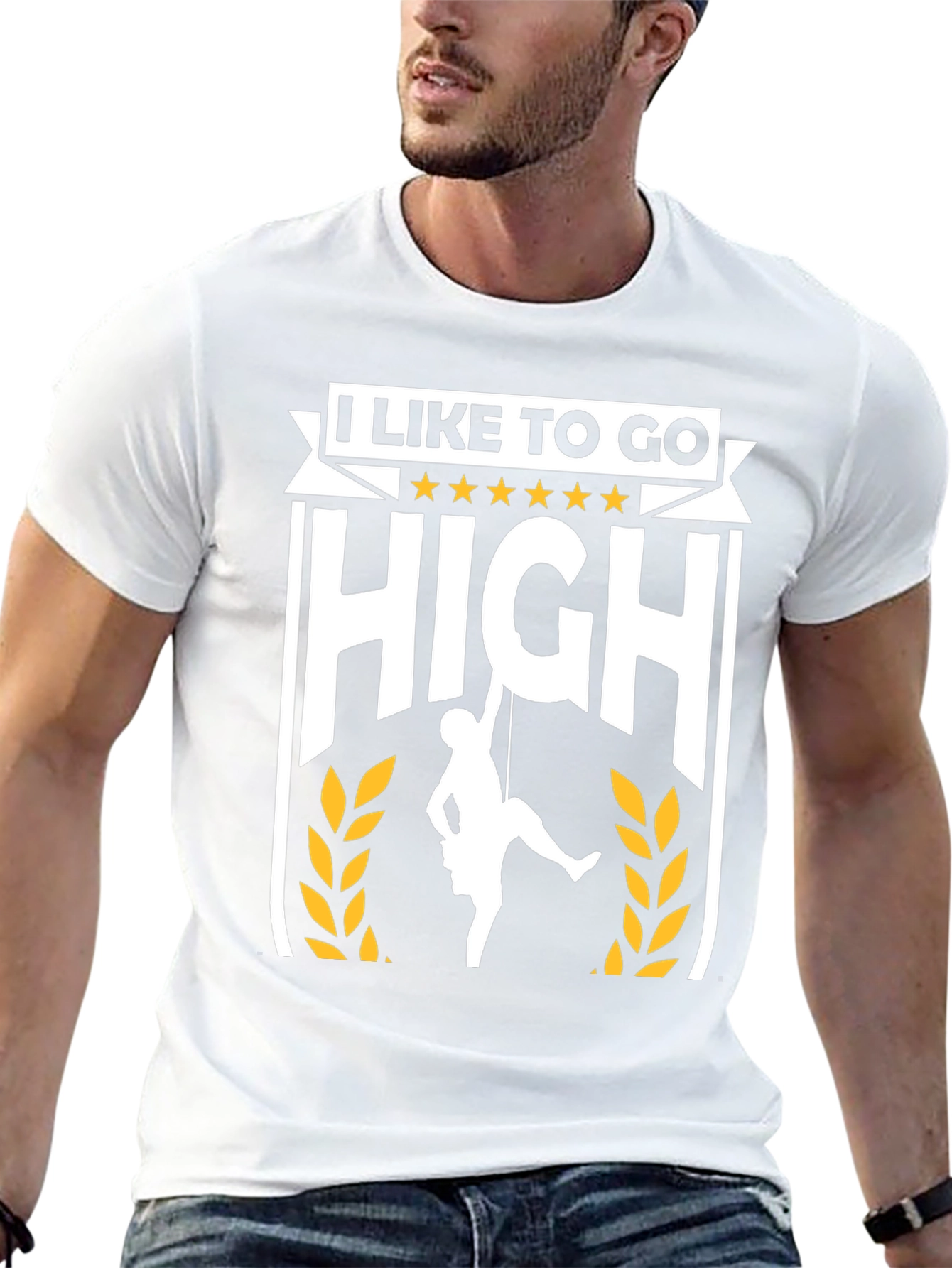 I Like To Go High Climbing T-Shirt