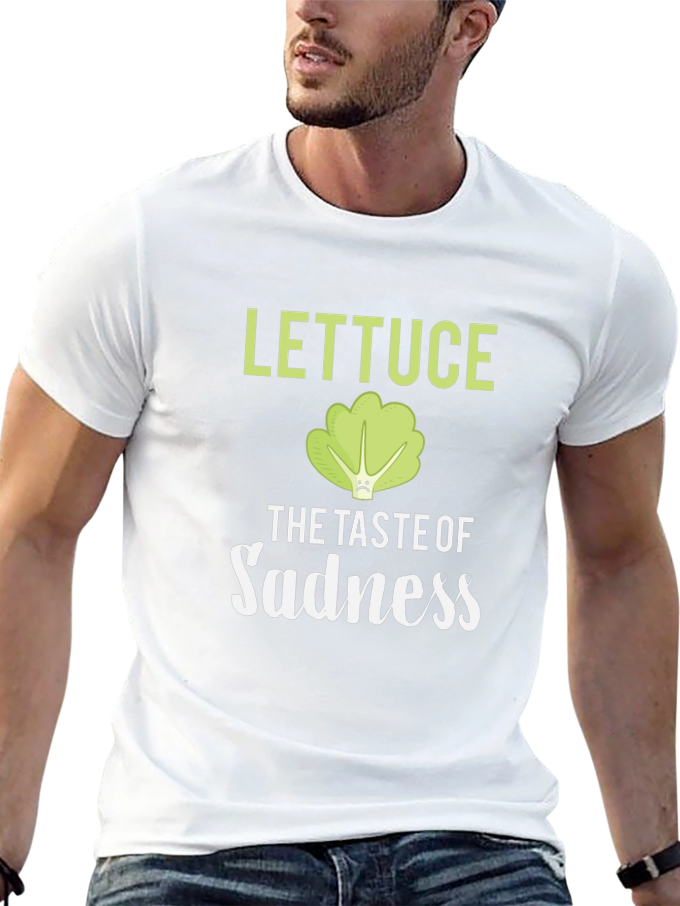 Lettuce The Taste Of Sadness Funny T-Shirt