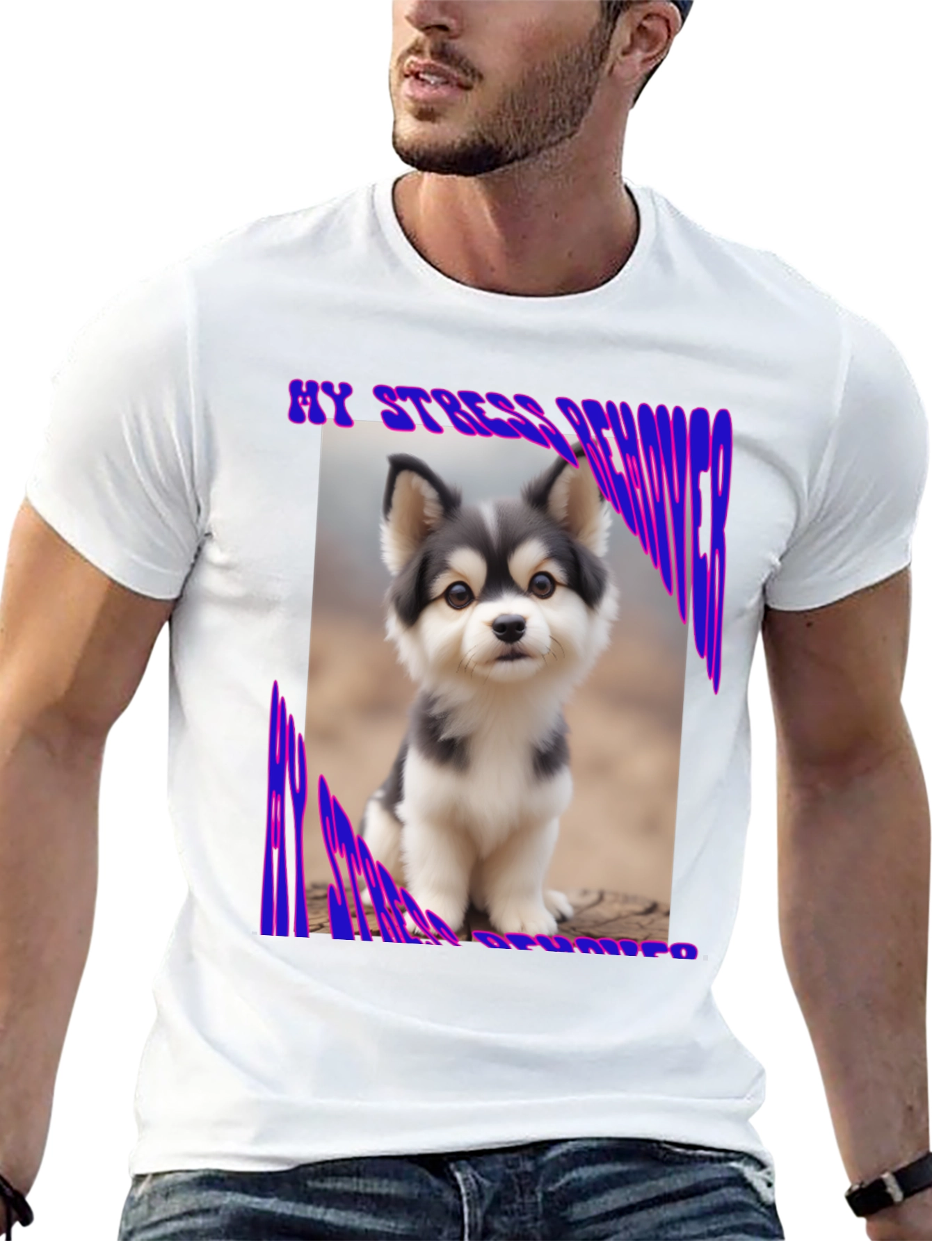 Stress Reliever Pup T-Shirt