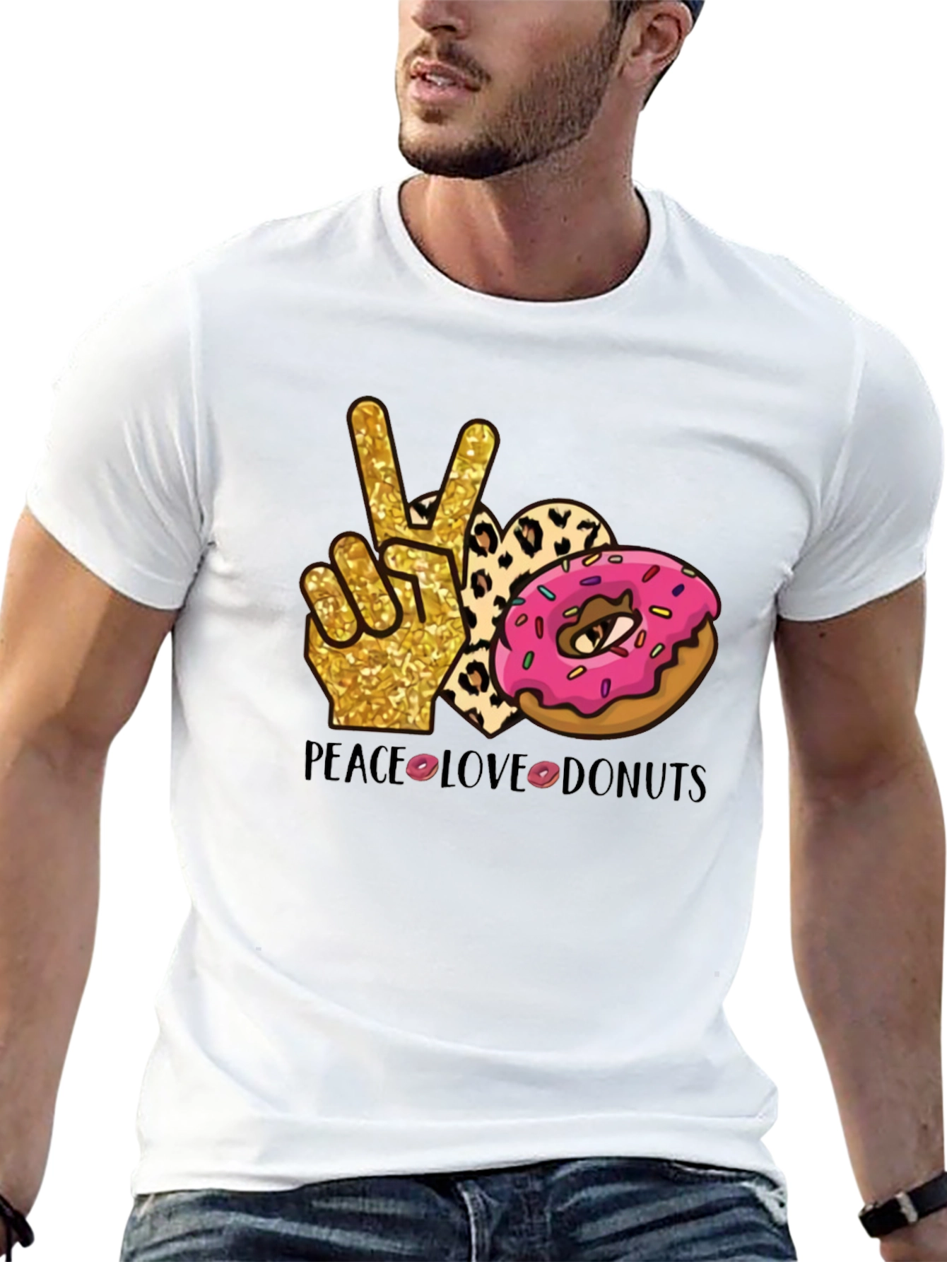 Peace Love Donuts T-Shirt