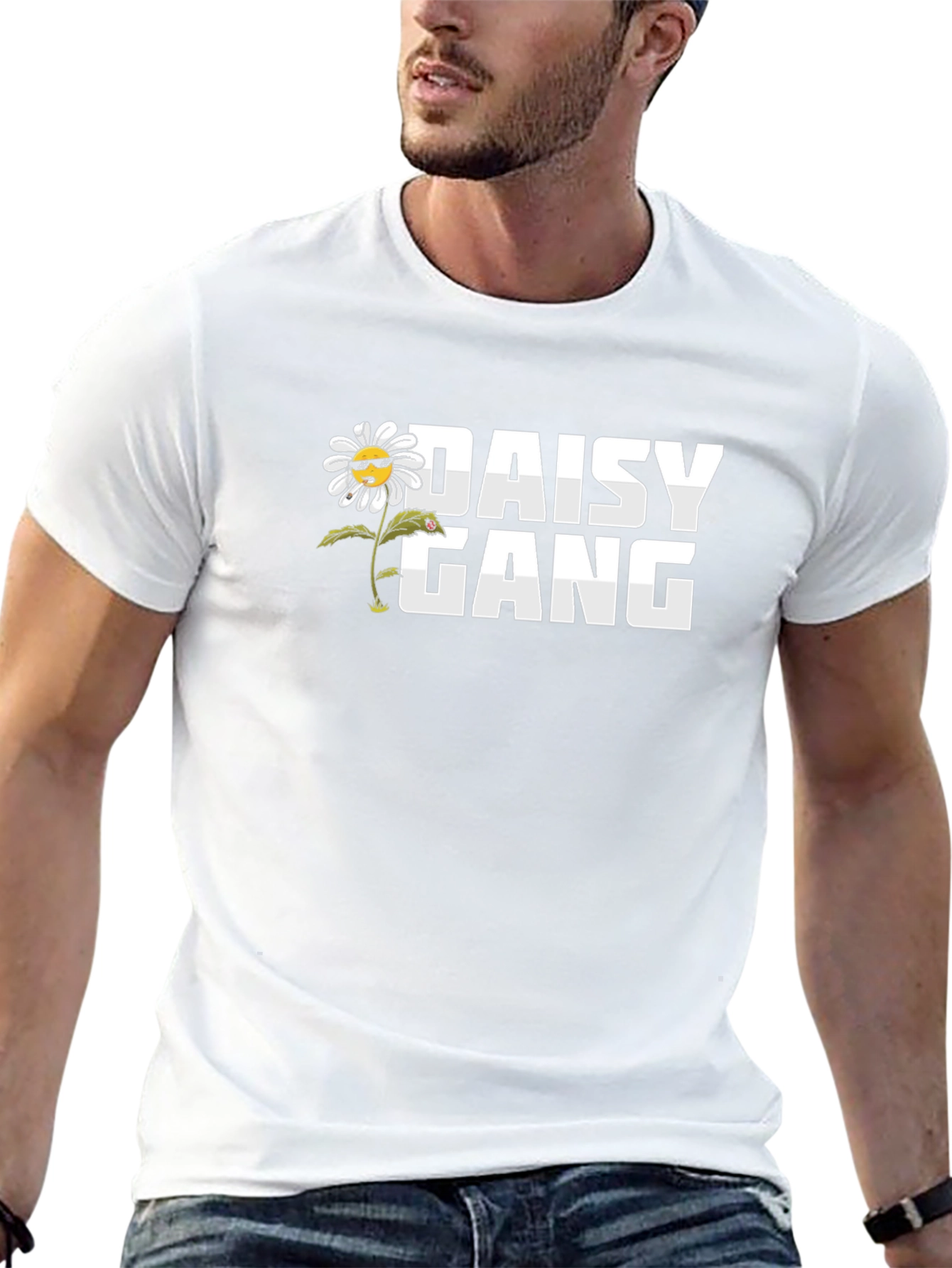 Daisy Gang Graphic Tee - Cool Casual Style