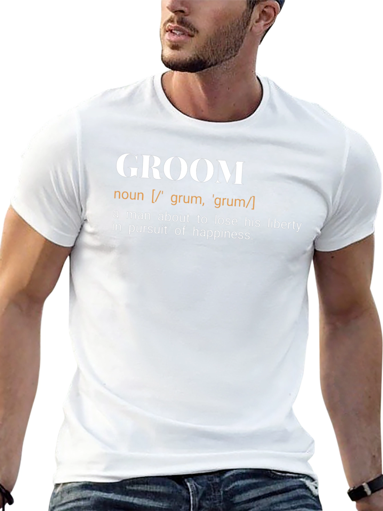 Groom Definition T-Shirt - Funny Wedding Gift