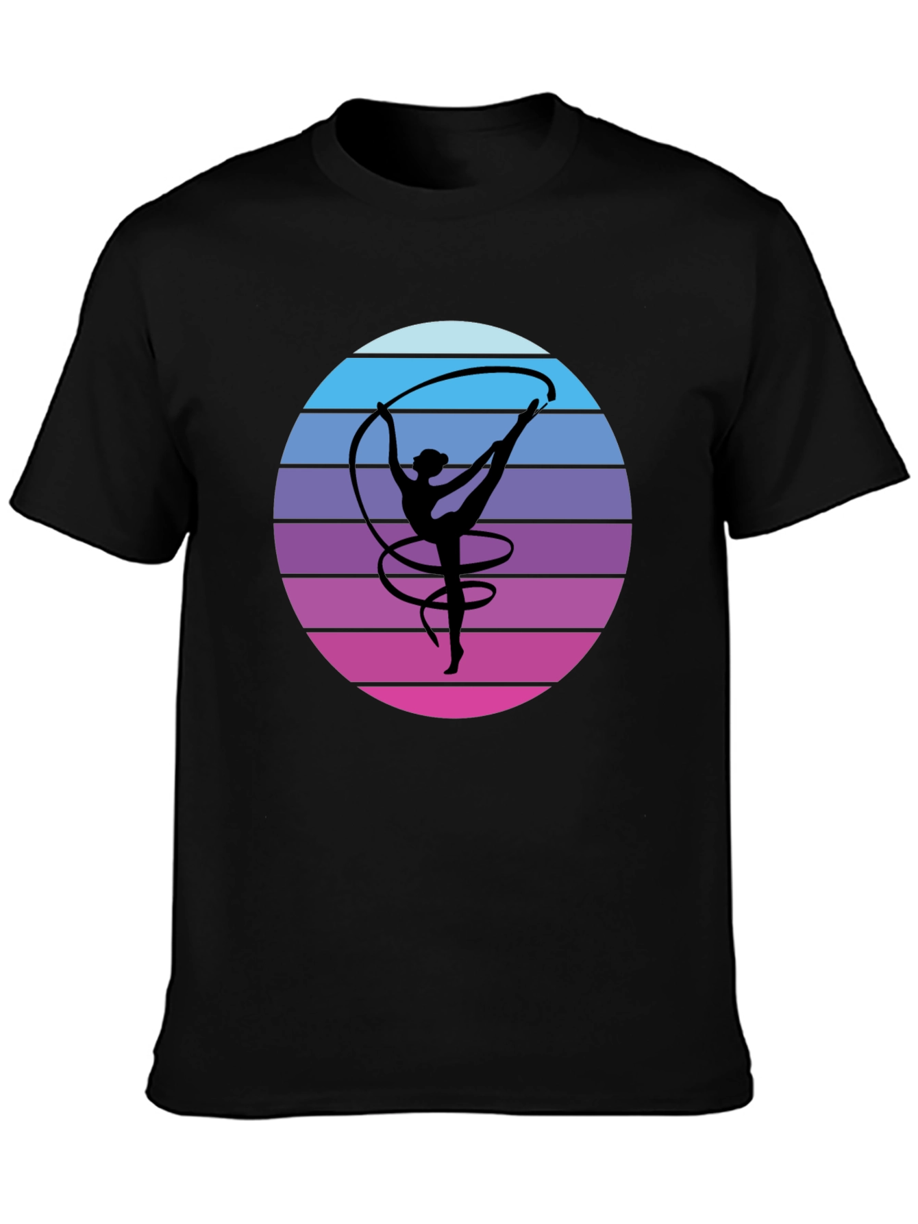 Rhythmic Gymnastics T-Shirt - Retro Design