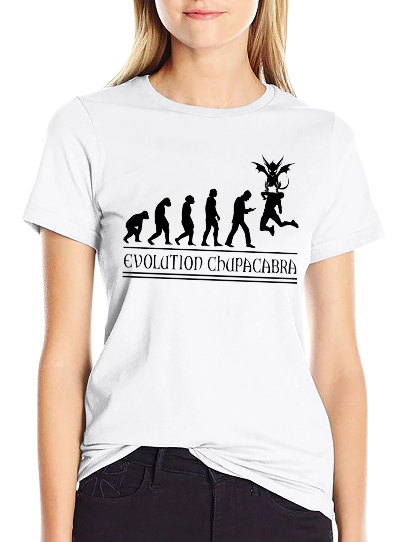 Evolution Chupacabra Graphic Tee - Black