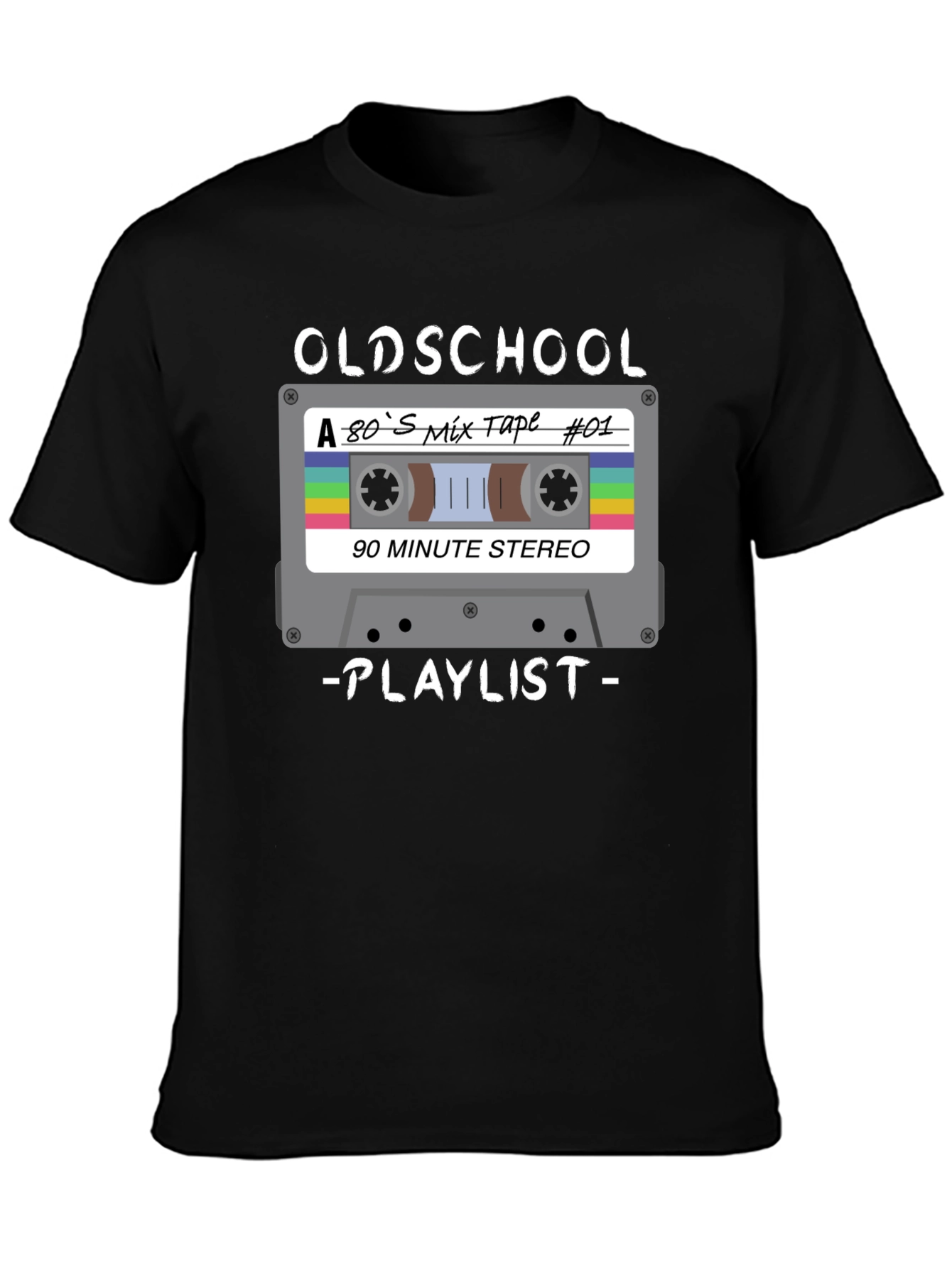 Oldschool 80s Mixtape Playlist T-Shirt