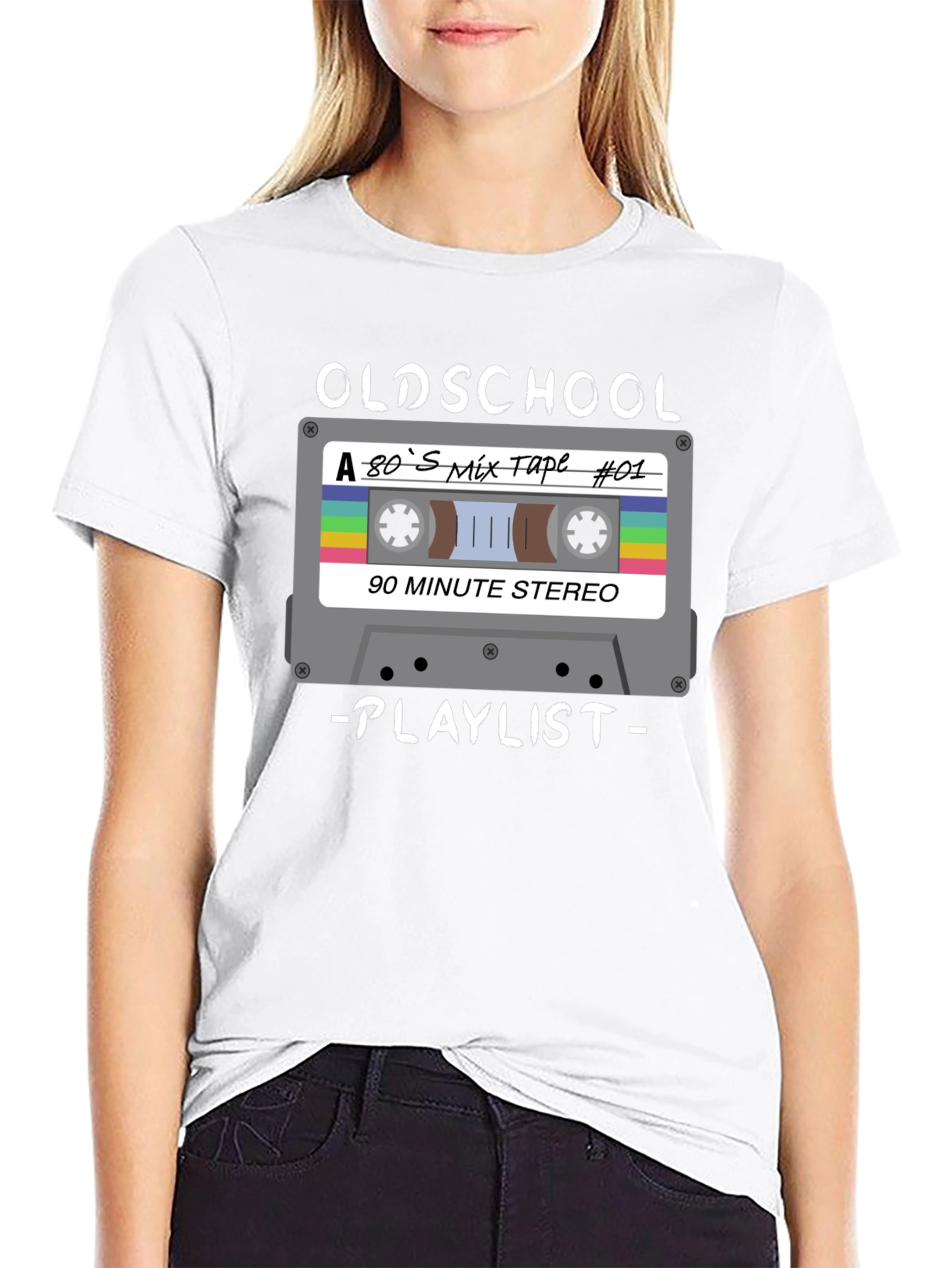 Oldschool 80s Mixtape Playlist T-Shirt