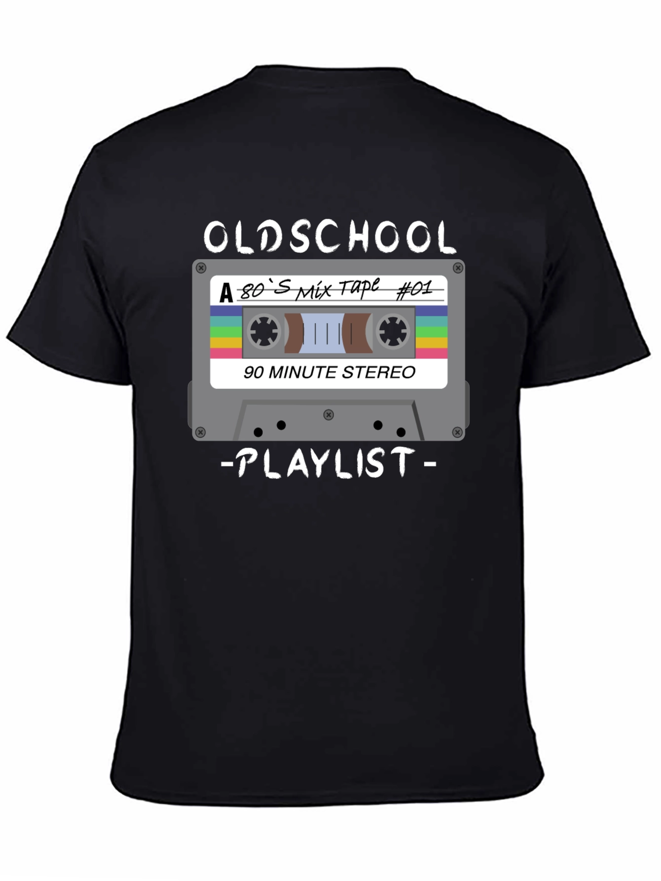 Oldschool 80s Mixtape Playlist T-Shirt