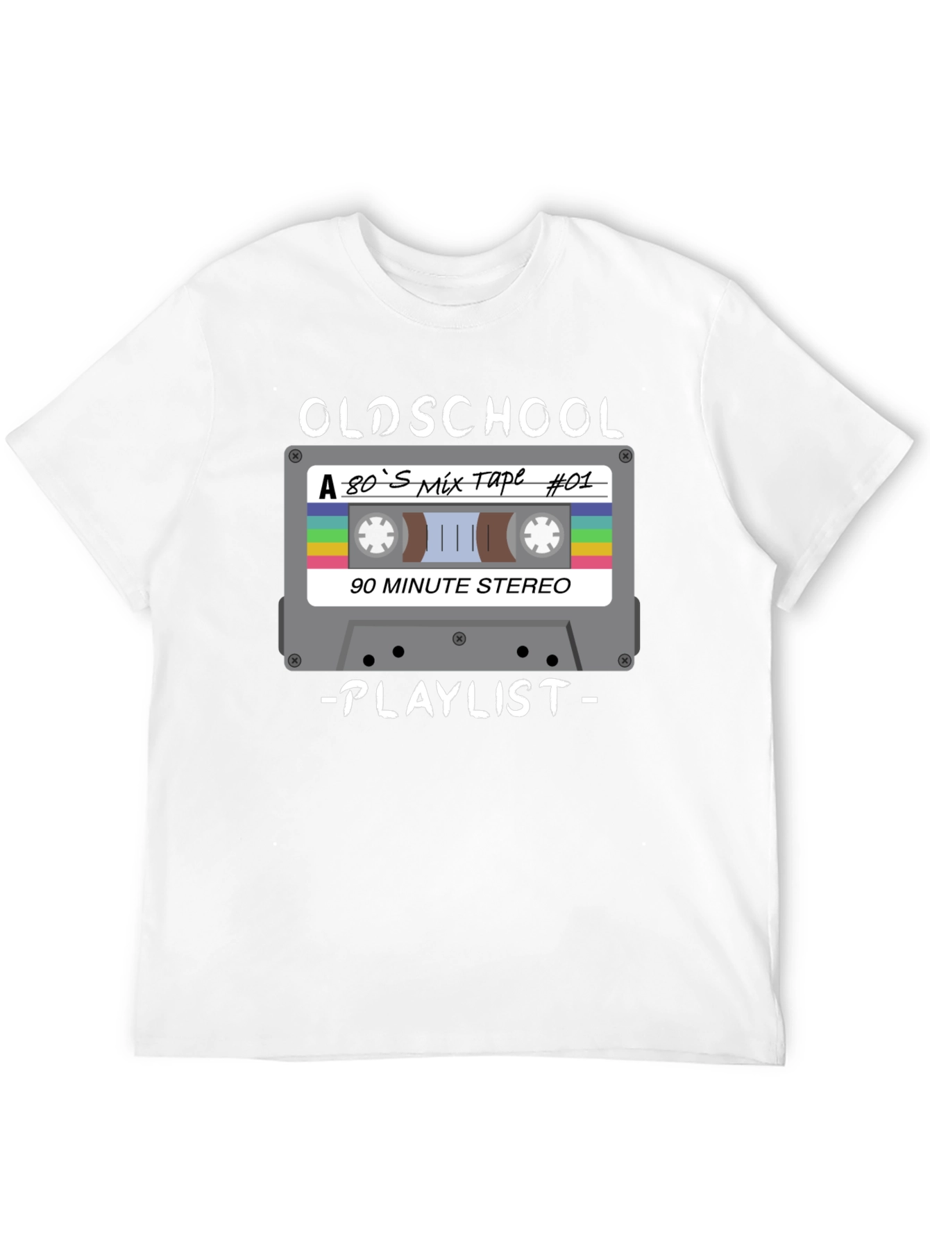 Oldschool 80s Mixtape Playlist T-Shirt