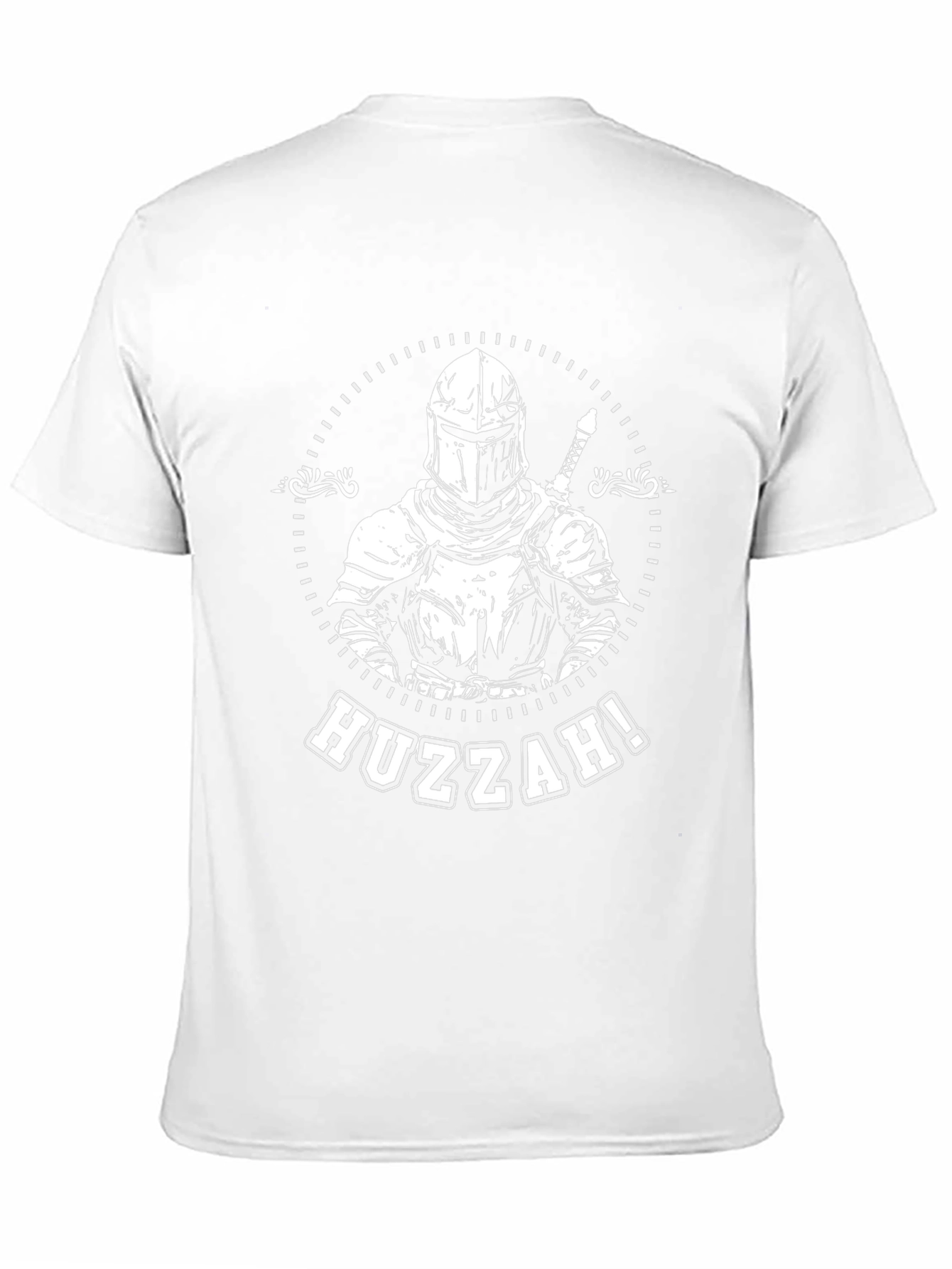 Huzzah Knight T-Shirt - Black