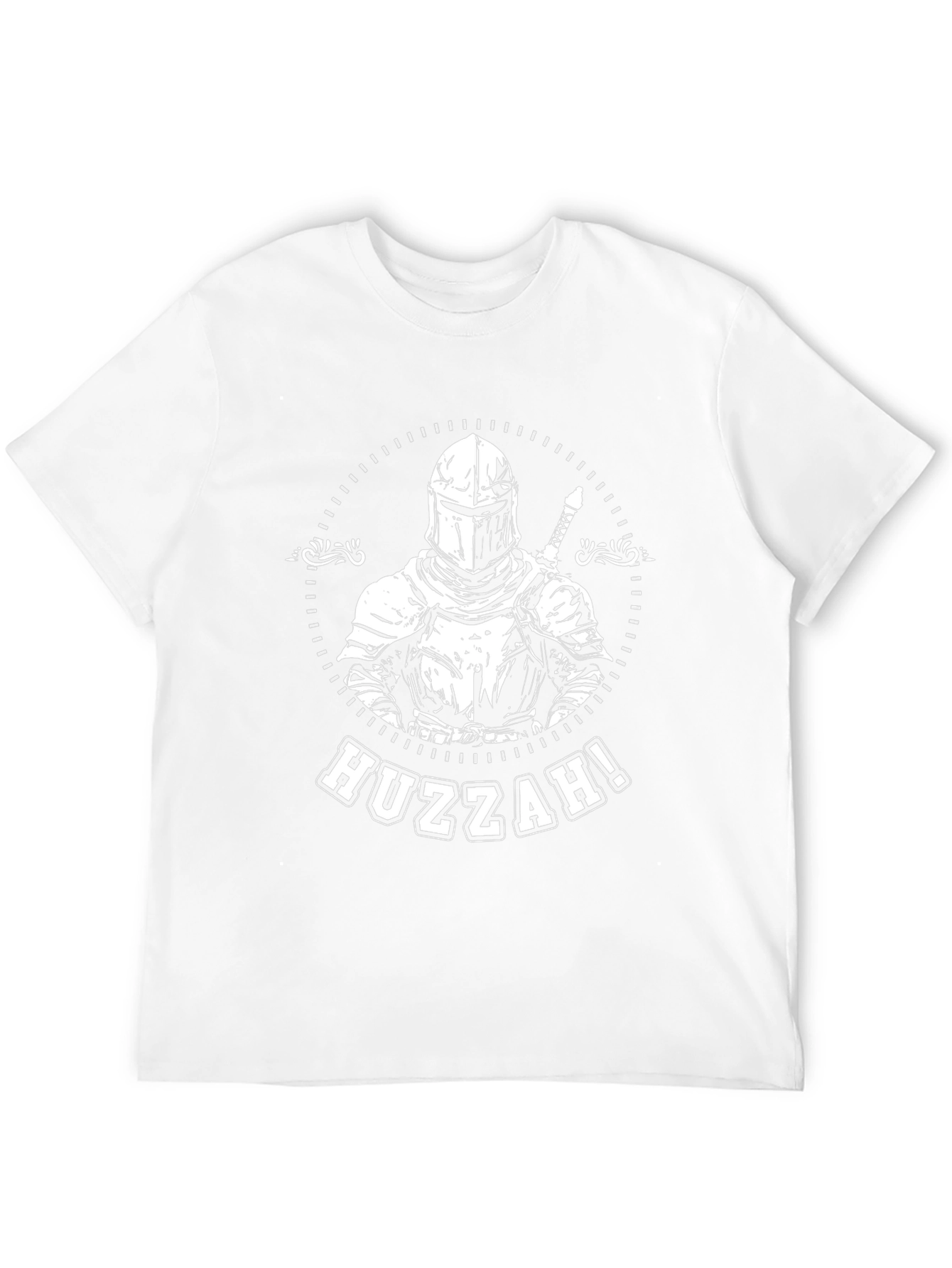 Huzzah Knight T-Shirt - Black