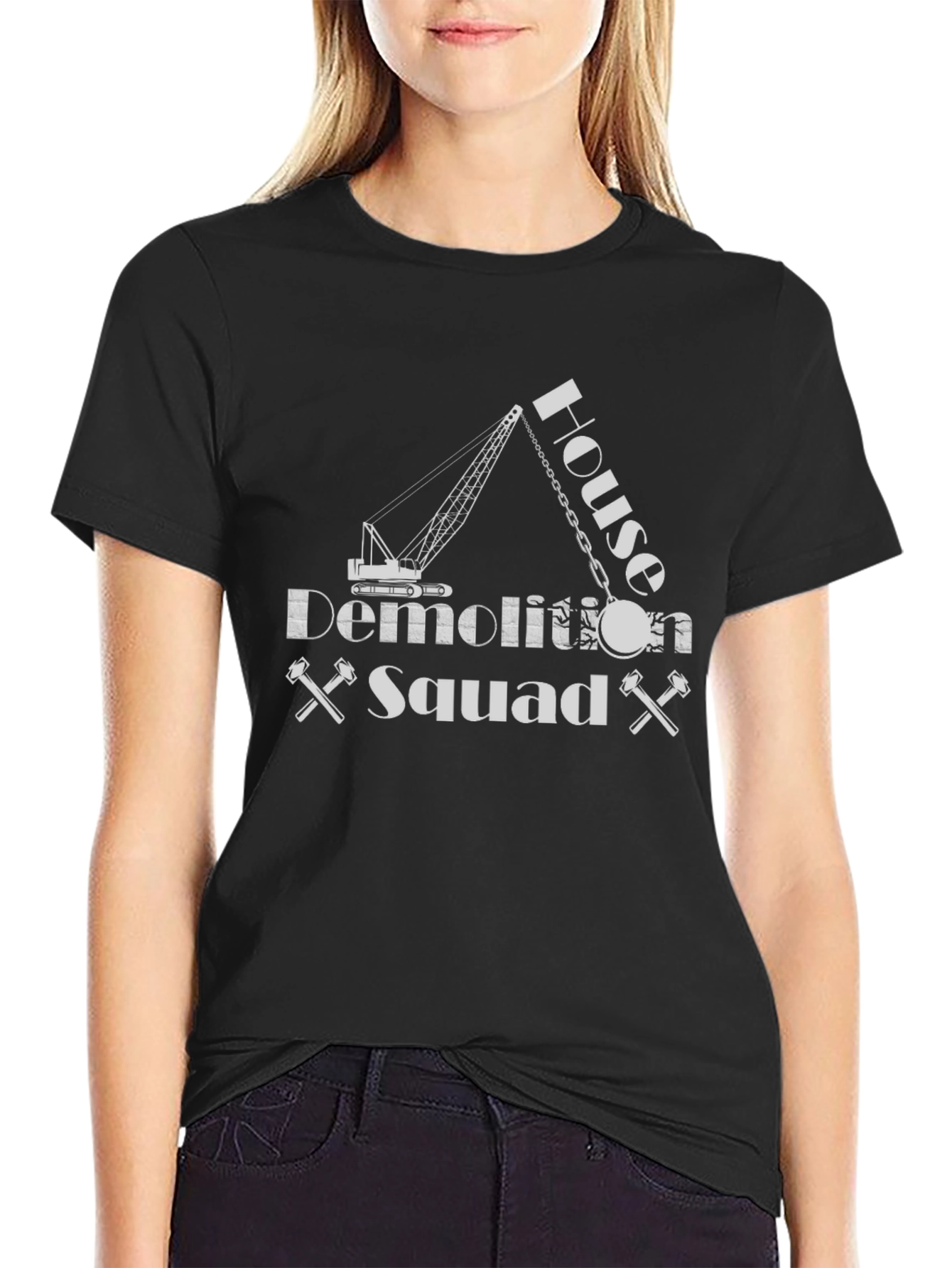 House Demolition Squad Graphic T-Shirt
