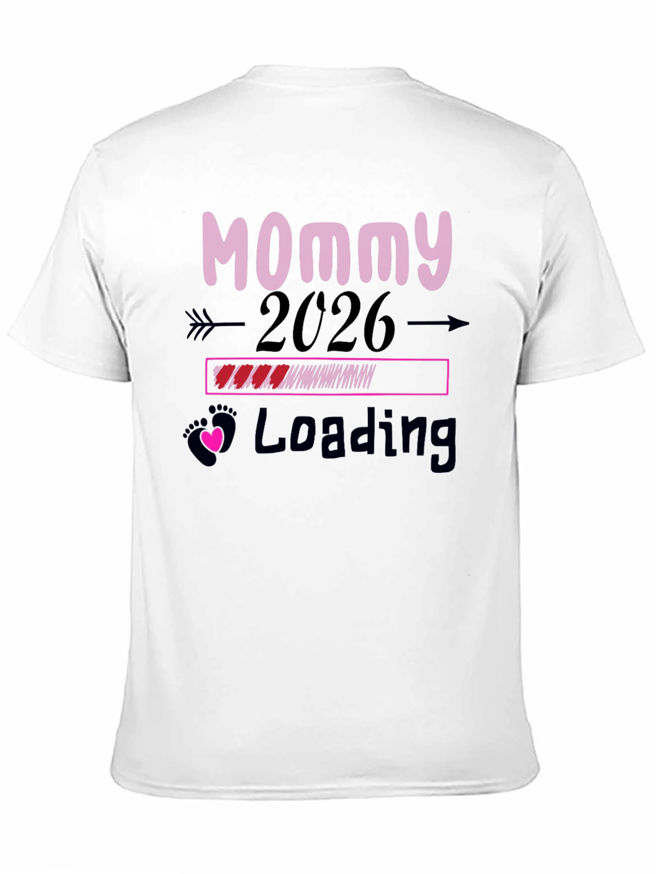Mommy to Be 2026 Loading T-Shirt