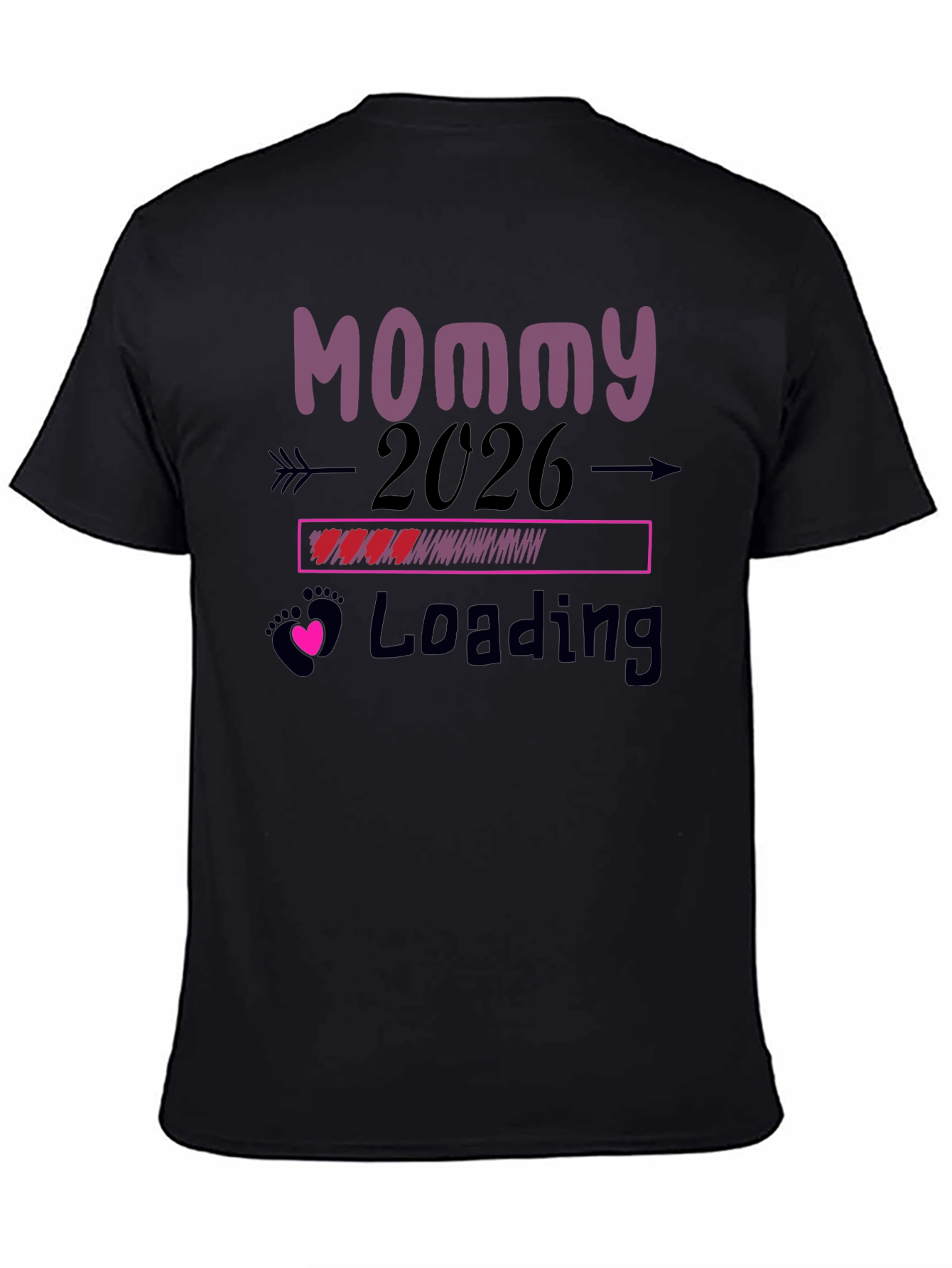 Mommy to Be 2026 Loading T-Shirt