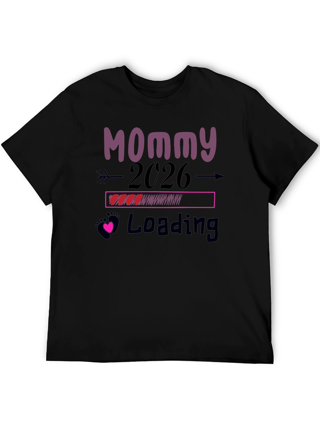 Mommy to Be 2026 Loading T-Shirt