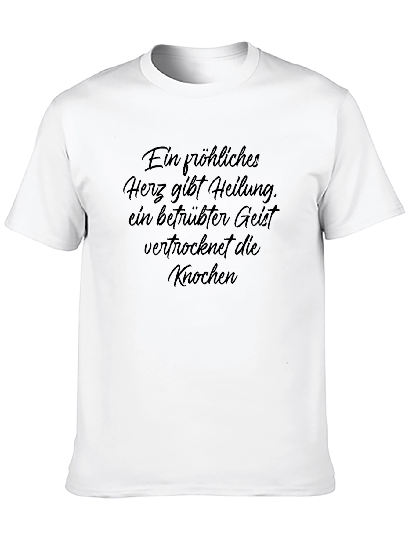 Inspirational German Quote Black T-Shirt