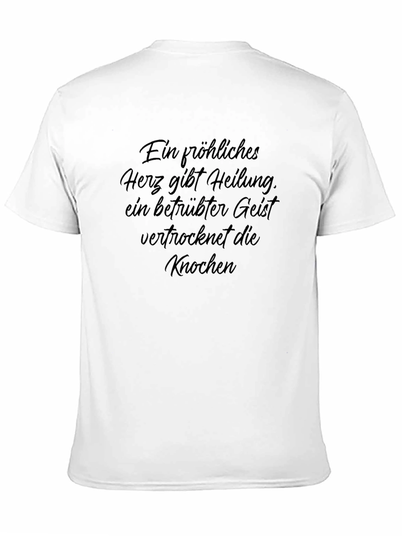 Inspirational German Quote Black T-Shirt