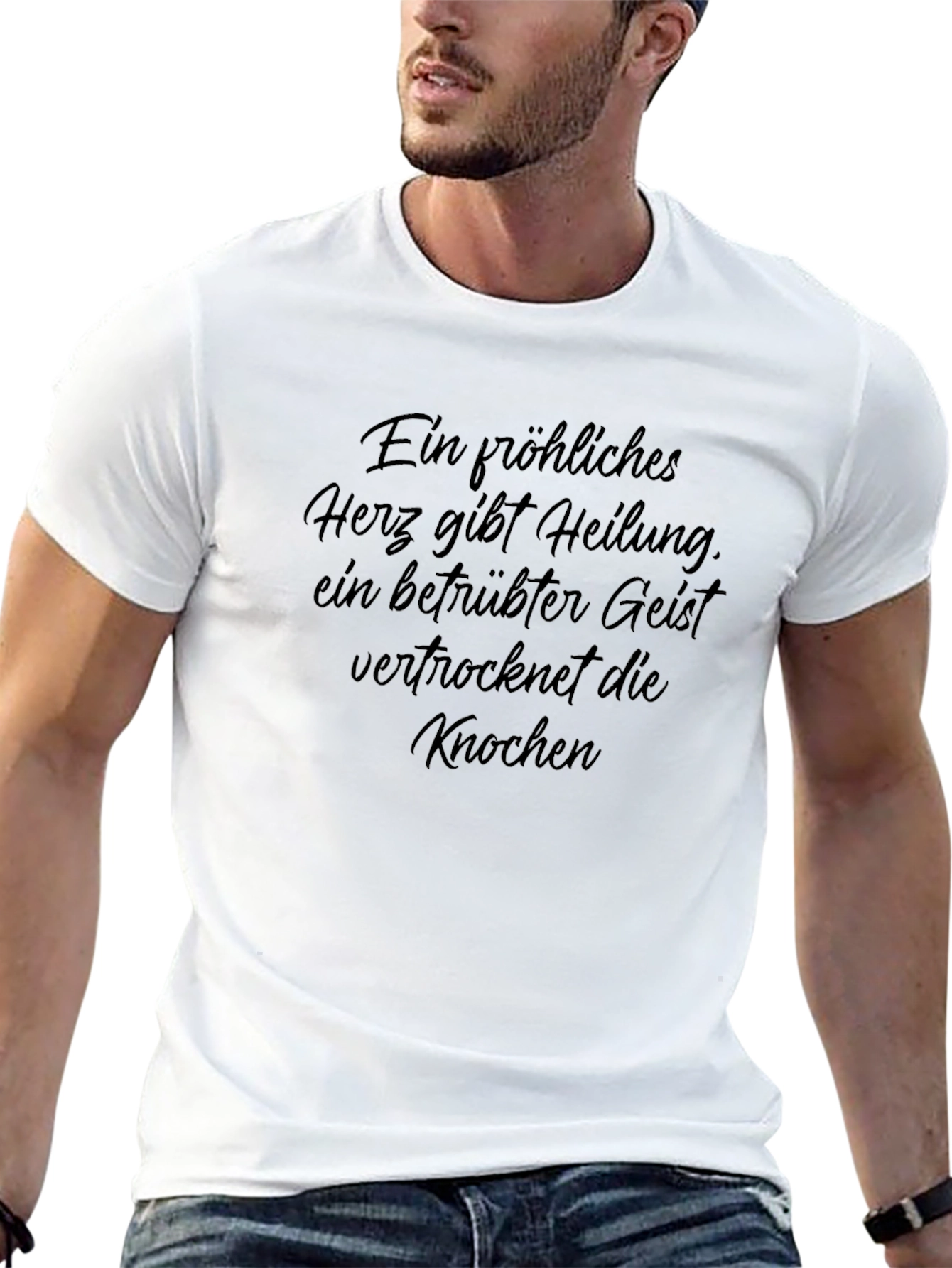 Inspirational German Quote Black T-Shirt