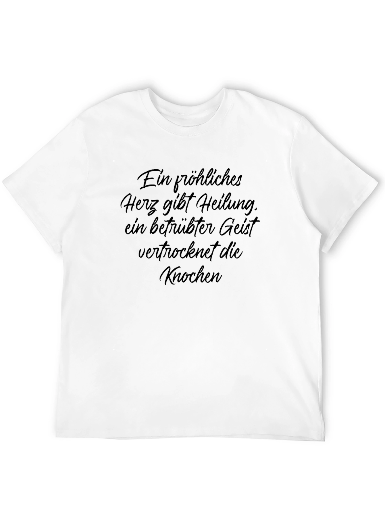 Inspirational German Quote Black T-Shirt