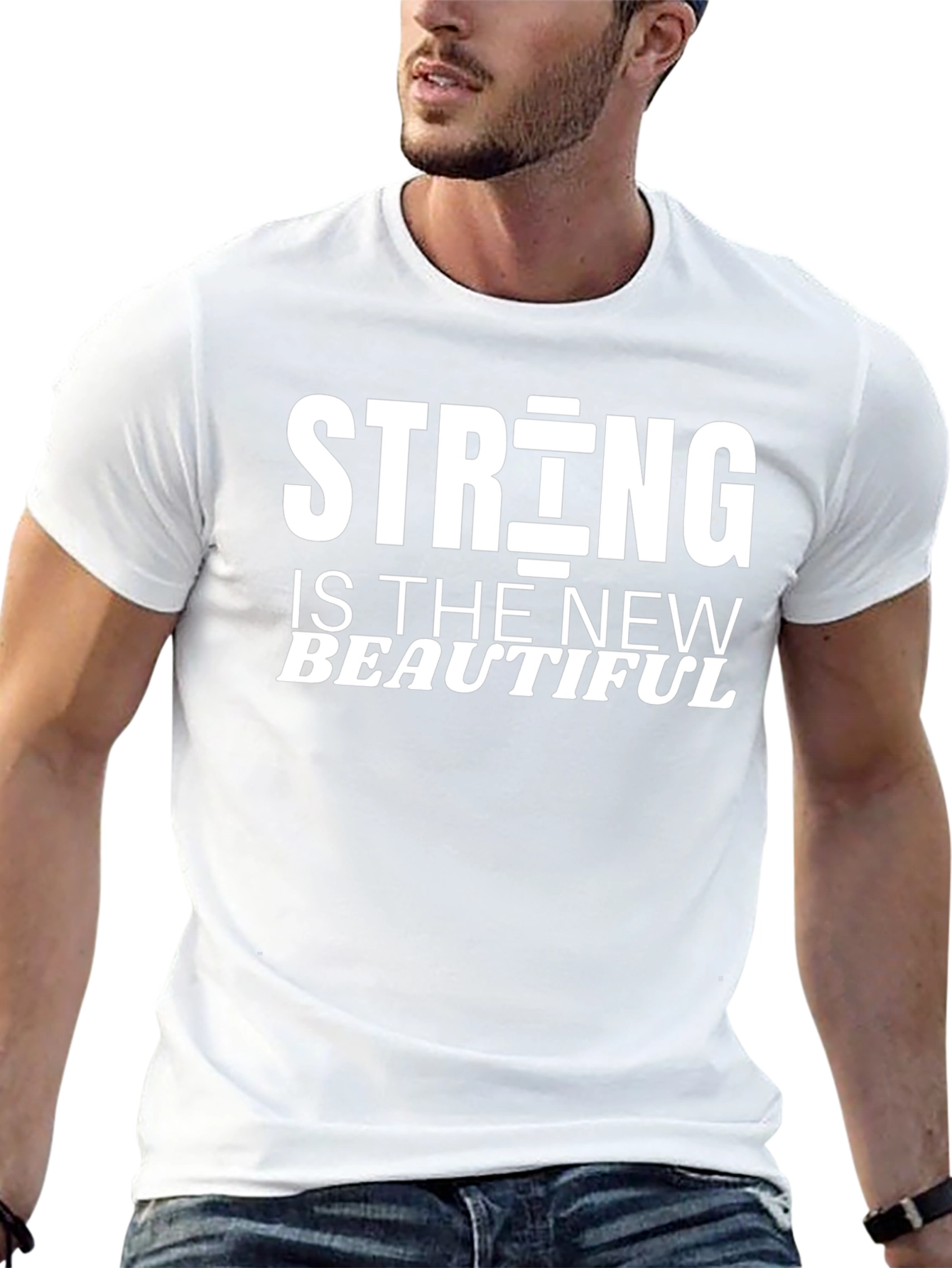 Strong is the New Beautiful Black T-Shirt