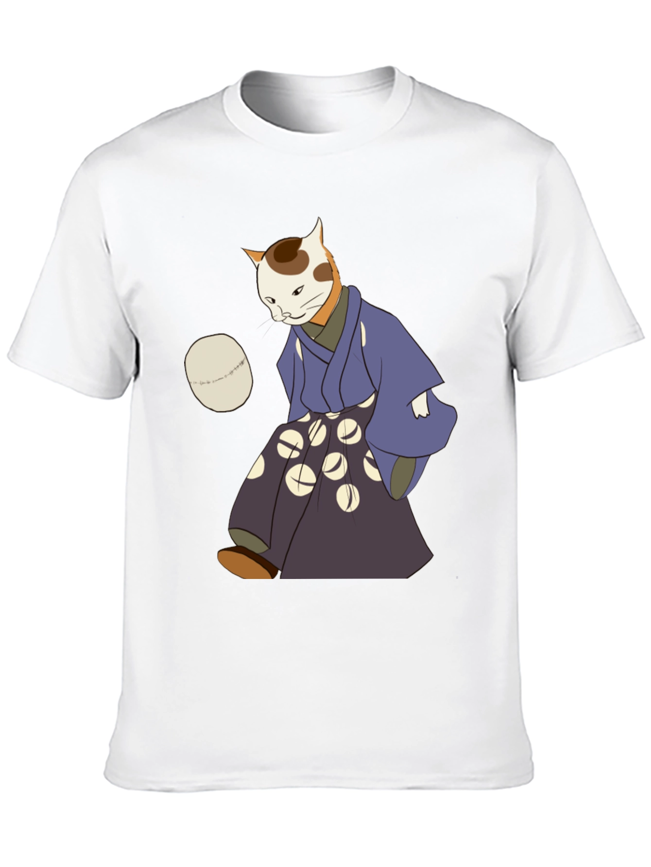 Cat Kimono Graphic Tee - Unique Anime Style