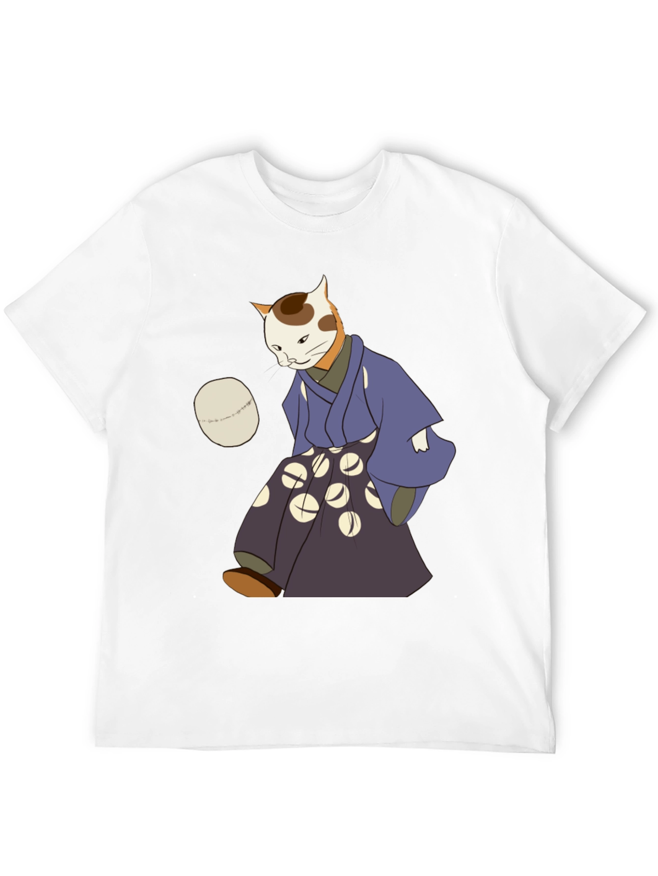 Cat Kimono Graphic Tee - Unique Anime Style