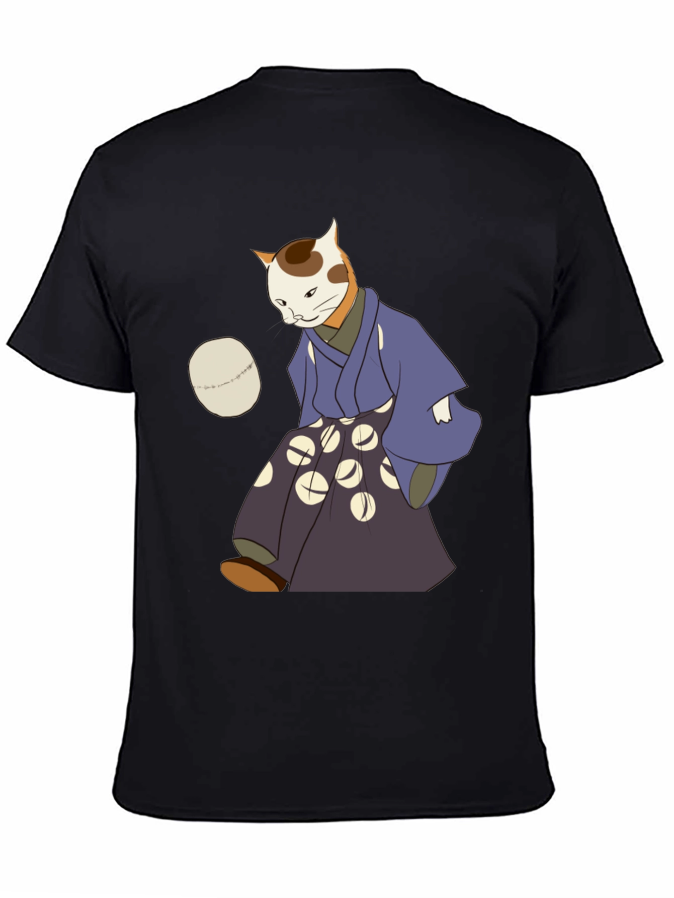 Cat Kimono Graphic Tee - Unique Anime Style