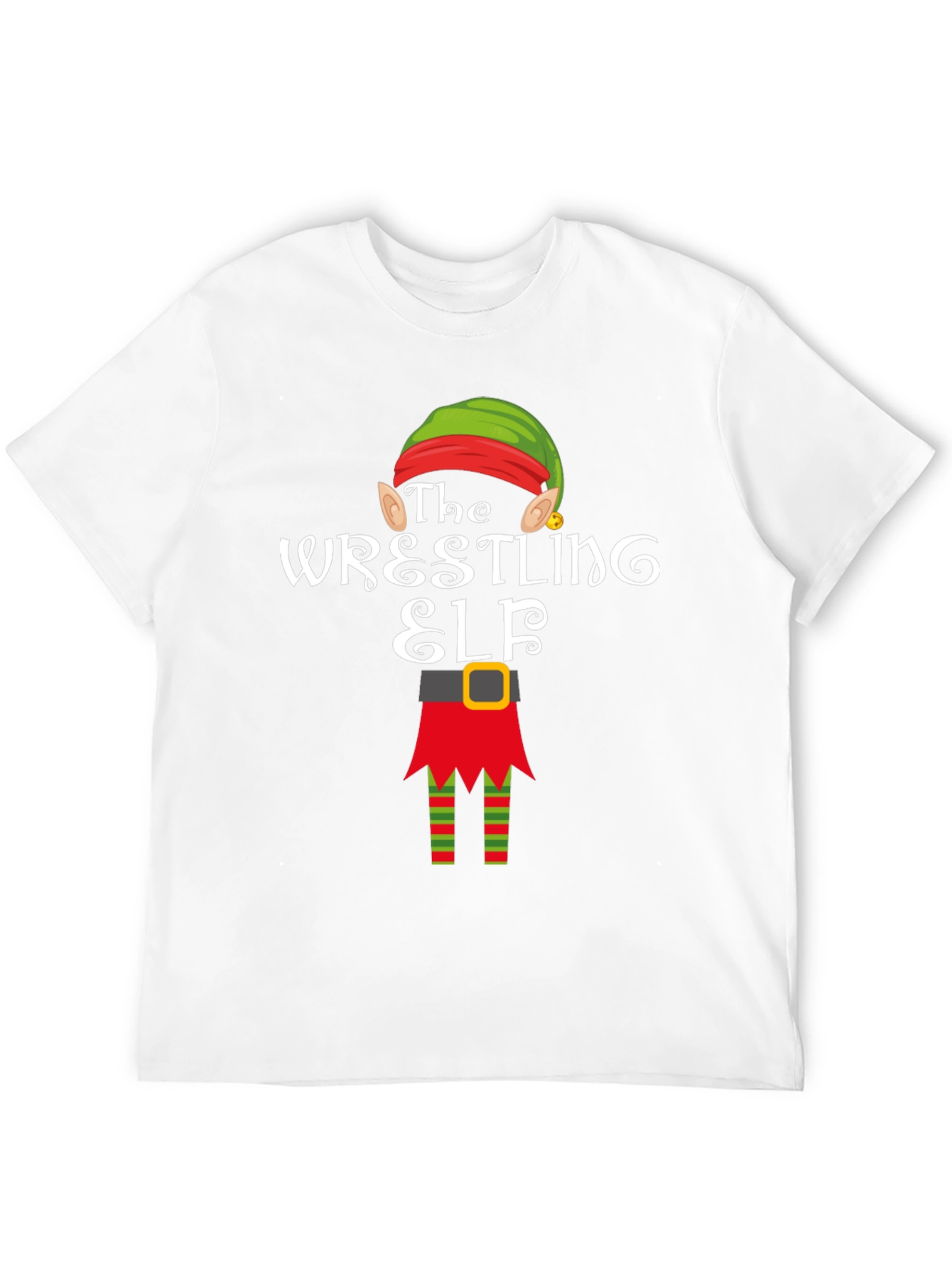 The Wrestling Elf T-Shirt - Holiday Fun