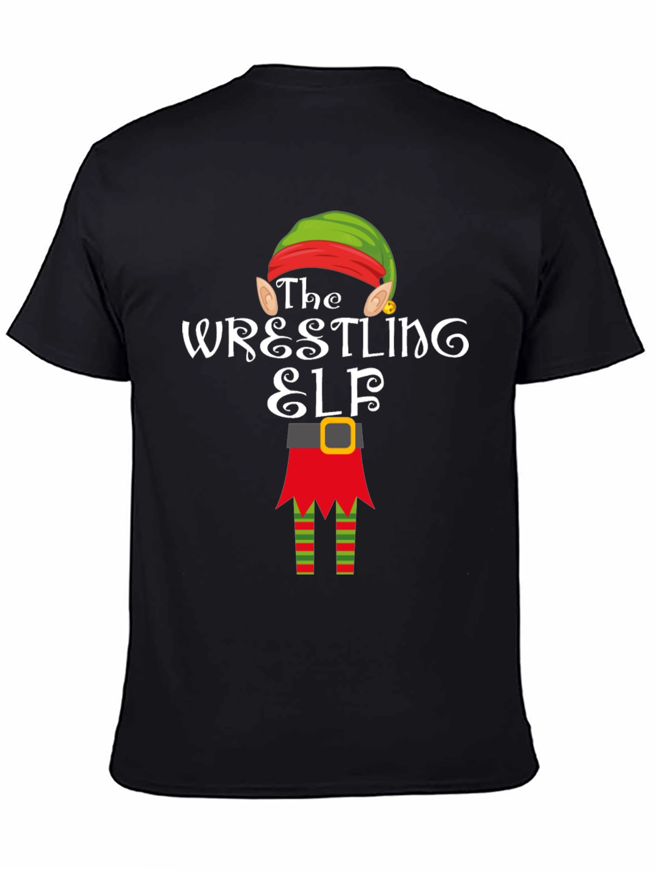 The Wrestling Elf T-Shirt - Holiday Fun