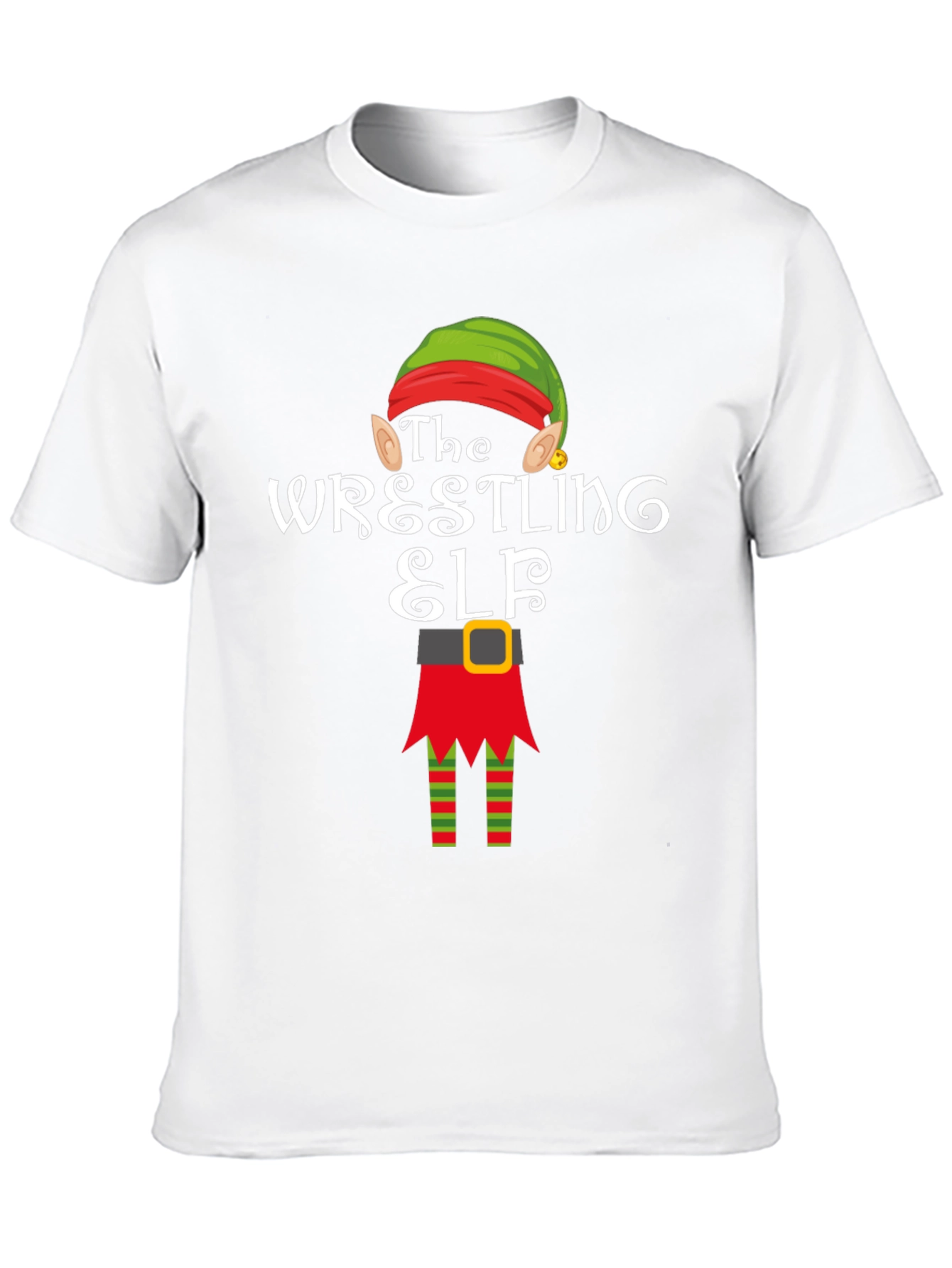 The Wrestling Elf T-Shirt - Holiday Fun
