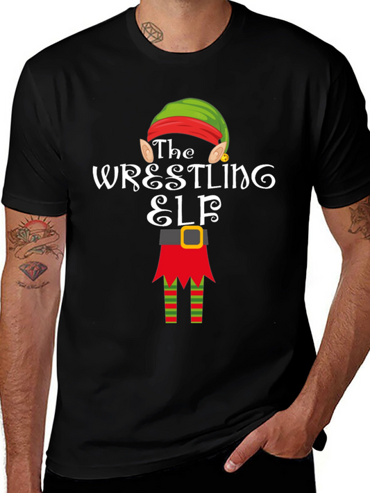 The Wrestling Elf T-Shirt - Holiday Fun