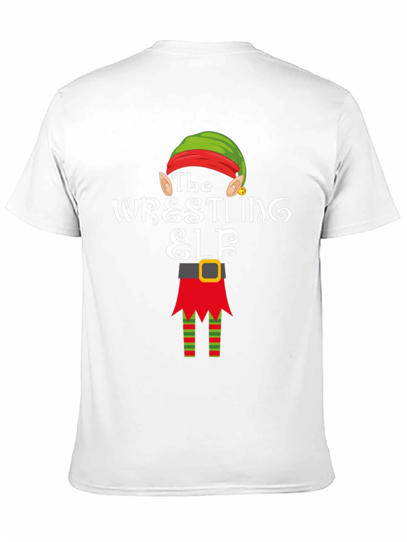 The Wrestling Elf T-Shirt - Holiday Fun