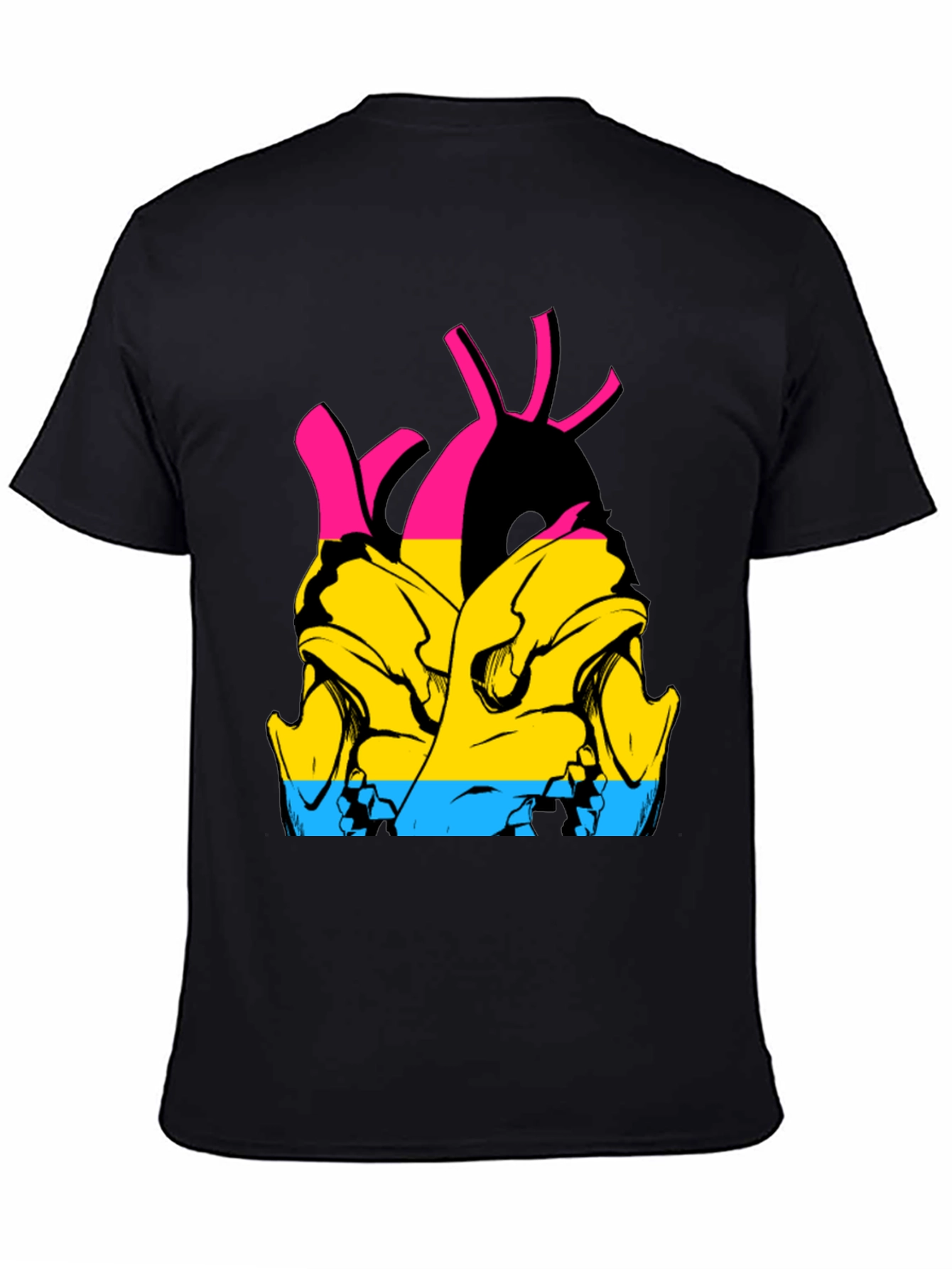 Pansexual Pride Anatomical Heart T-Shirt