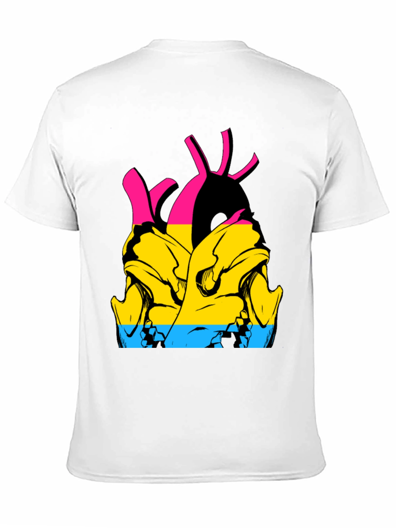 Pansexual Pride Anatomical Heart T-Shirt