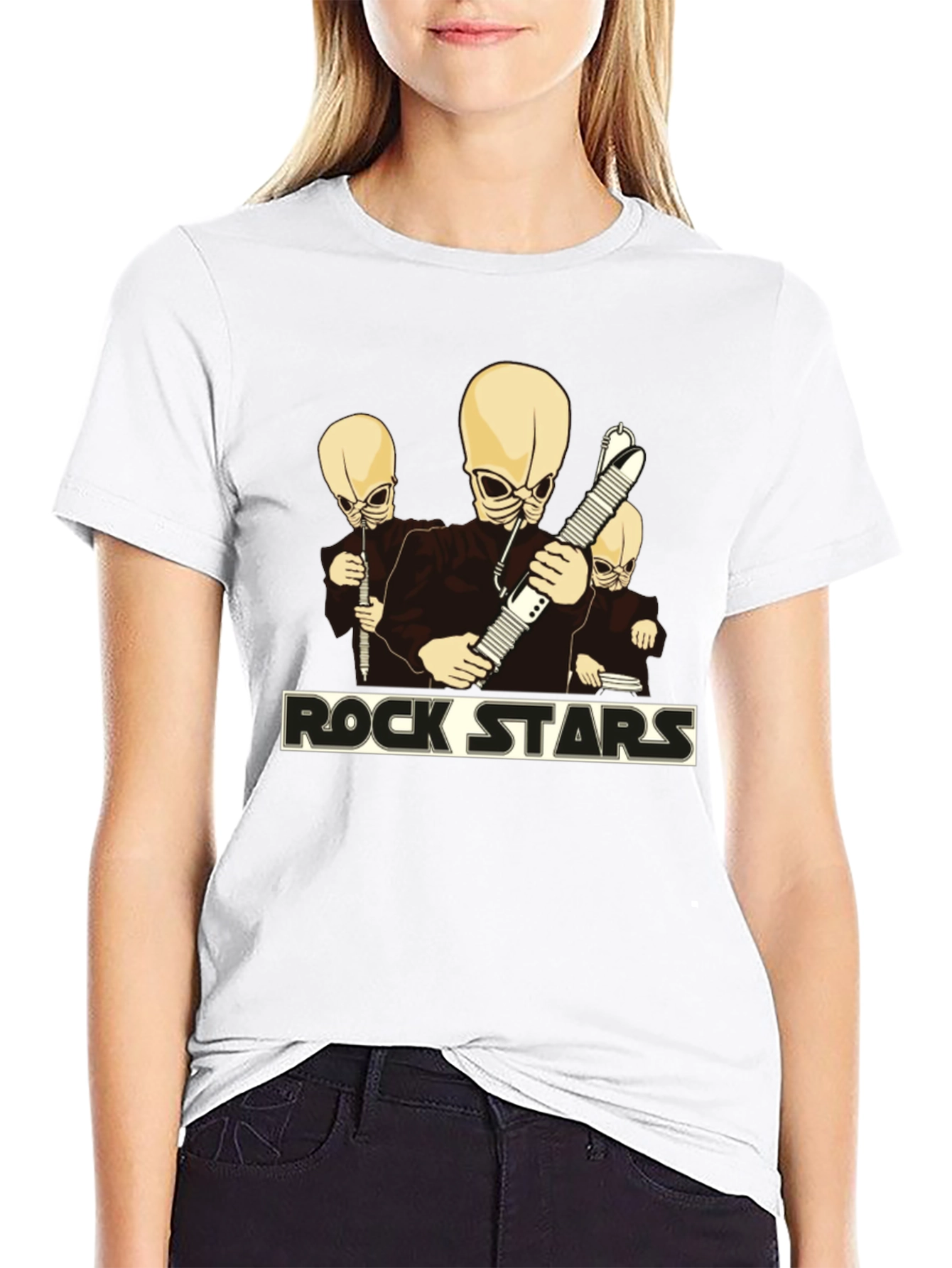 Cantina Band Rock Stars T-Shirt - Black