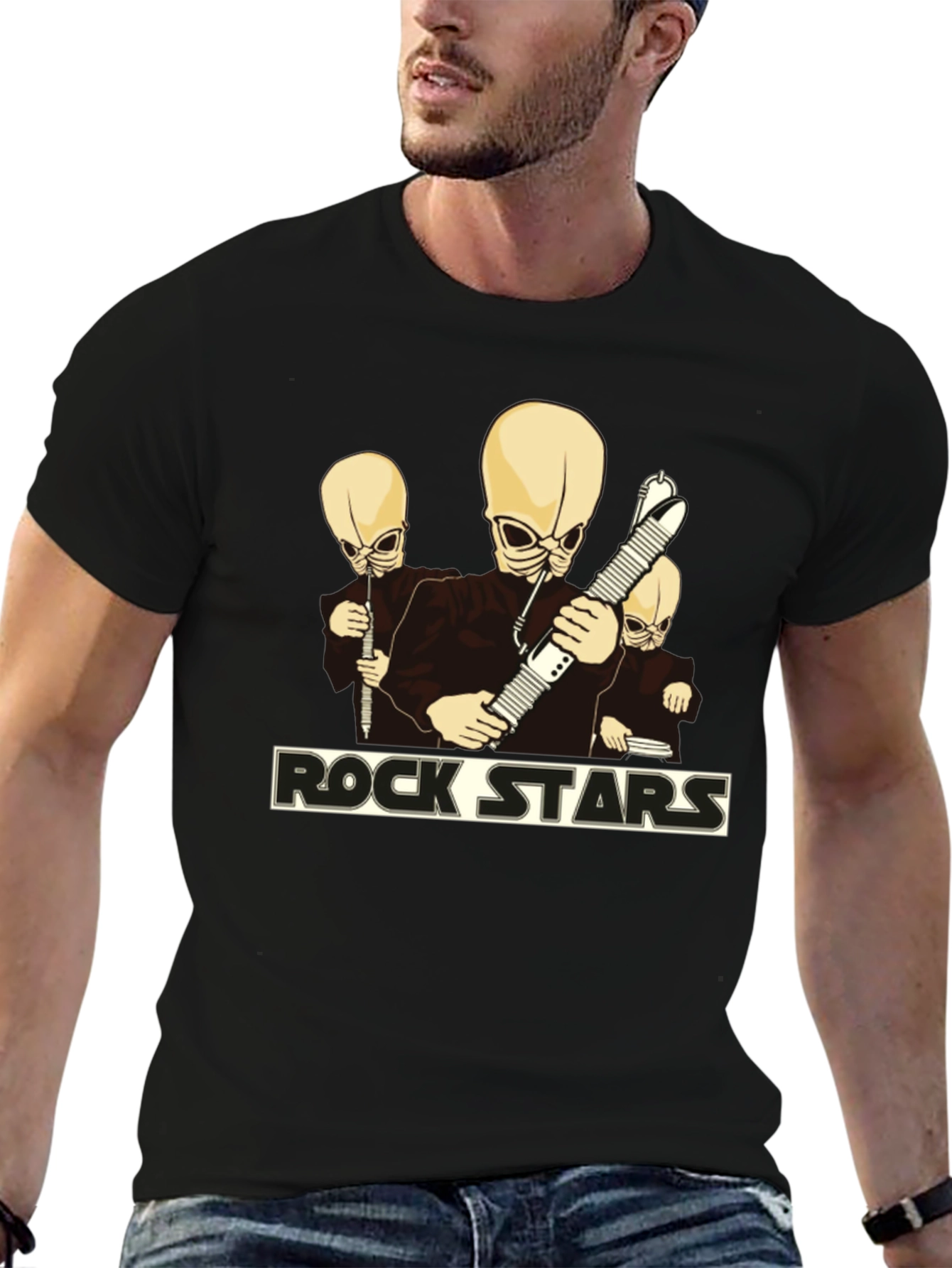 Cantina Band Rock Stars T-Shirt - Black