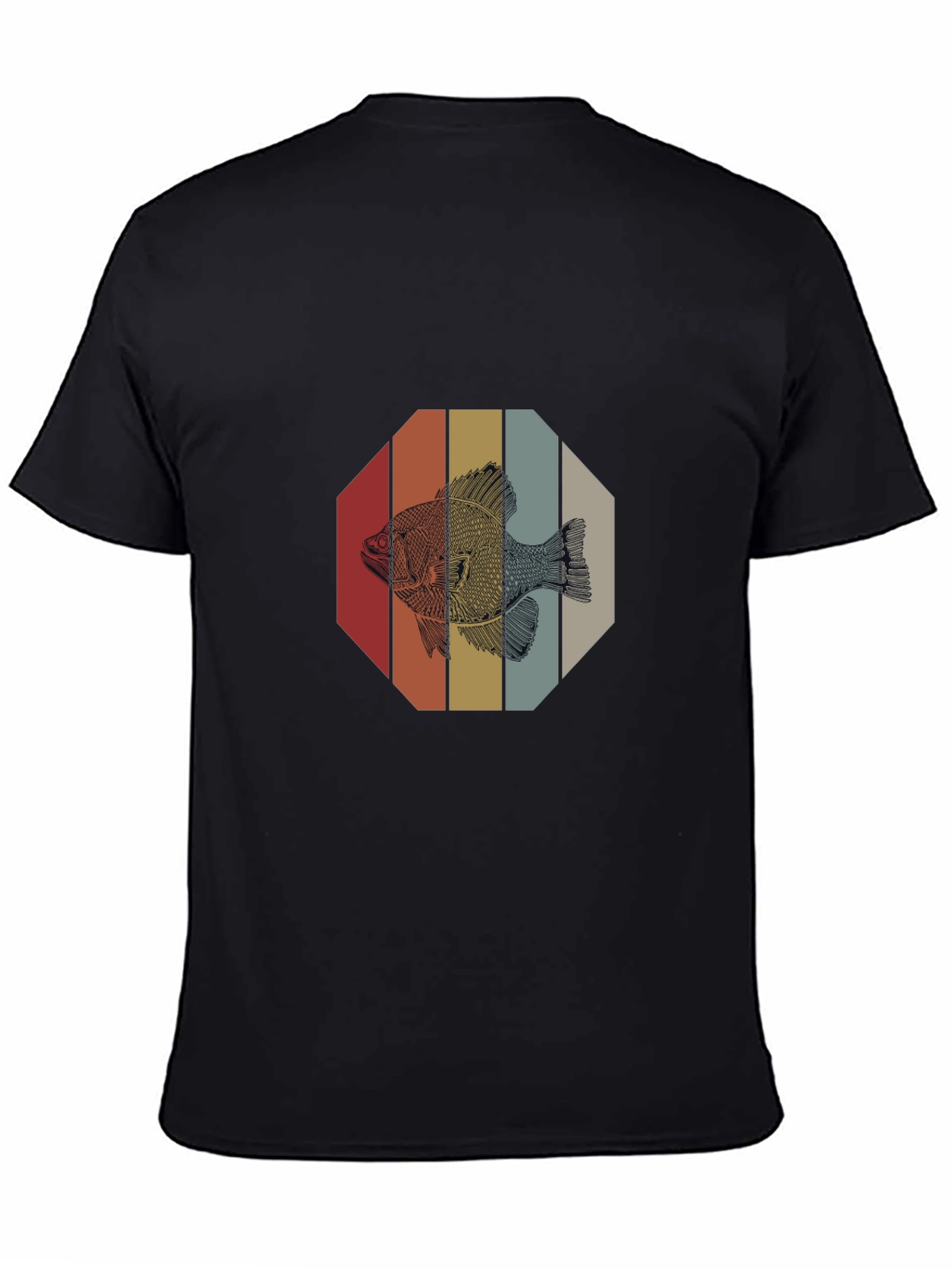 Retro Fish Graphic T-Shirt