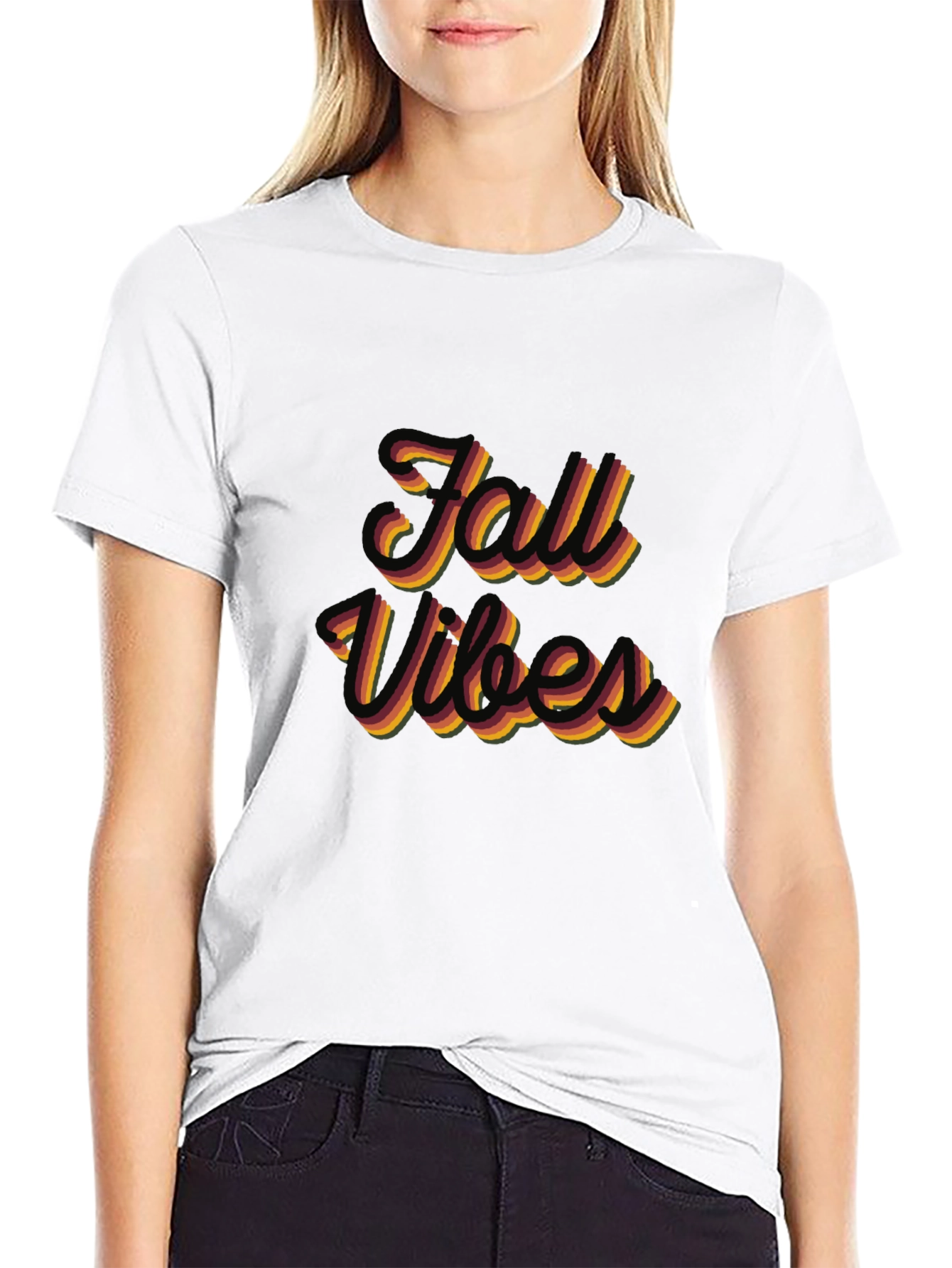 Fall Vibes Retro T-Shirt