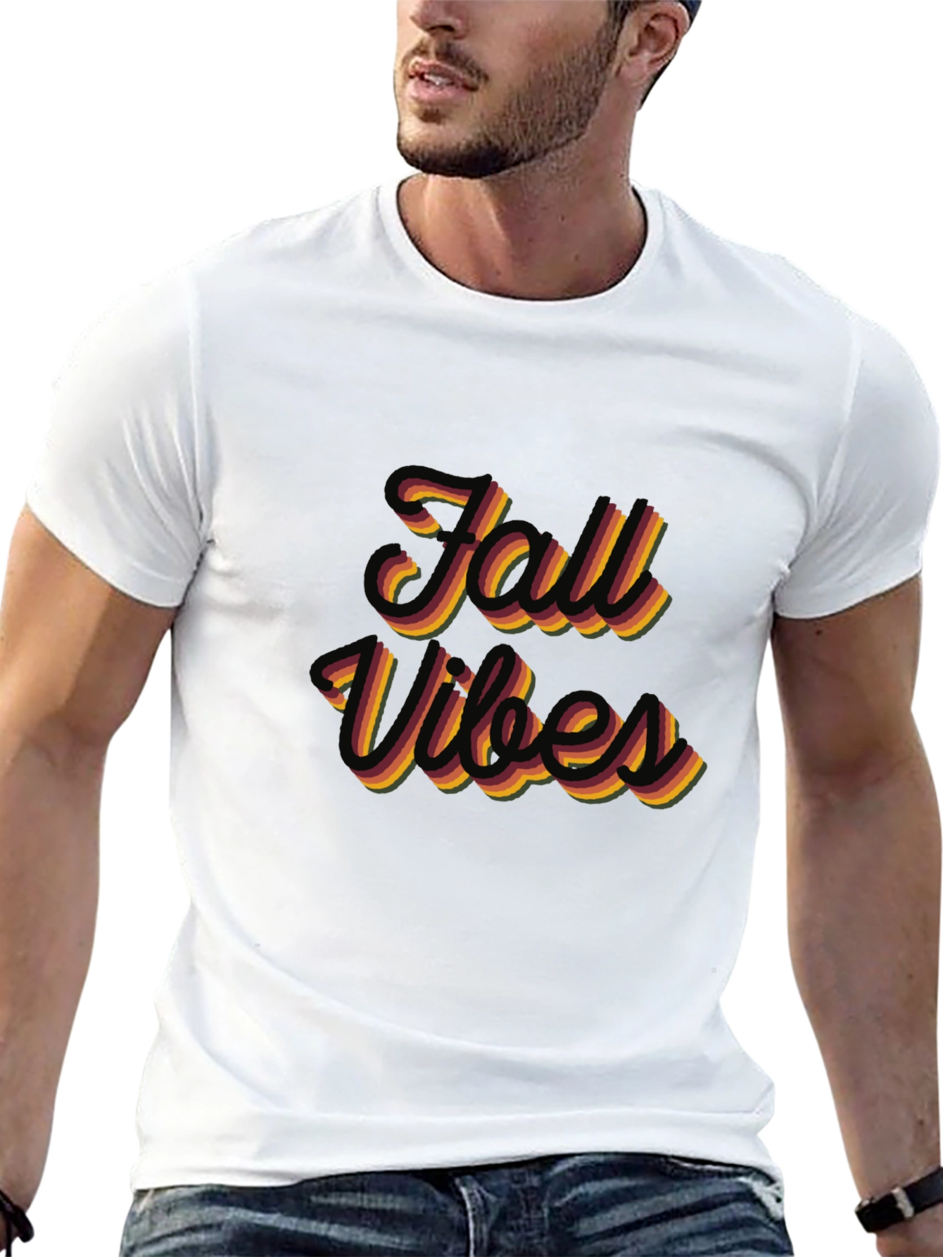Fall Vibes Retro T-Shirt