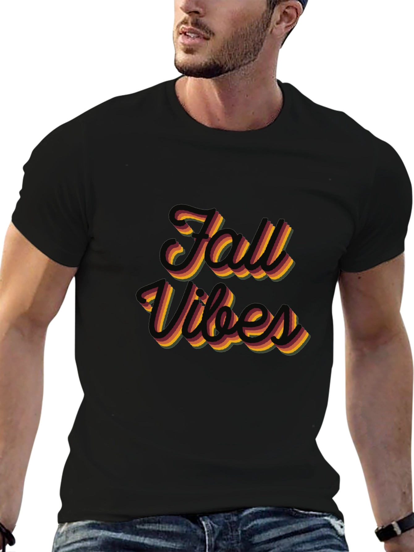 Fall Vibes Retro T-Shirt