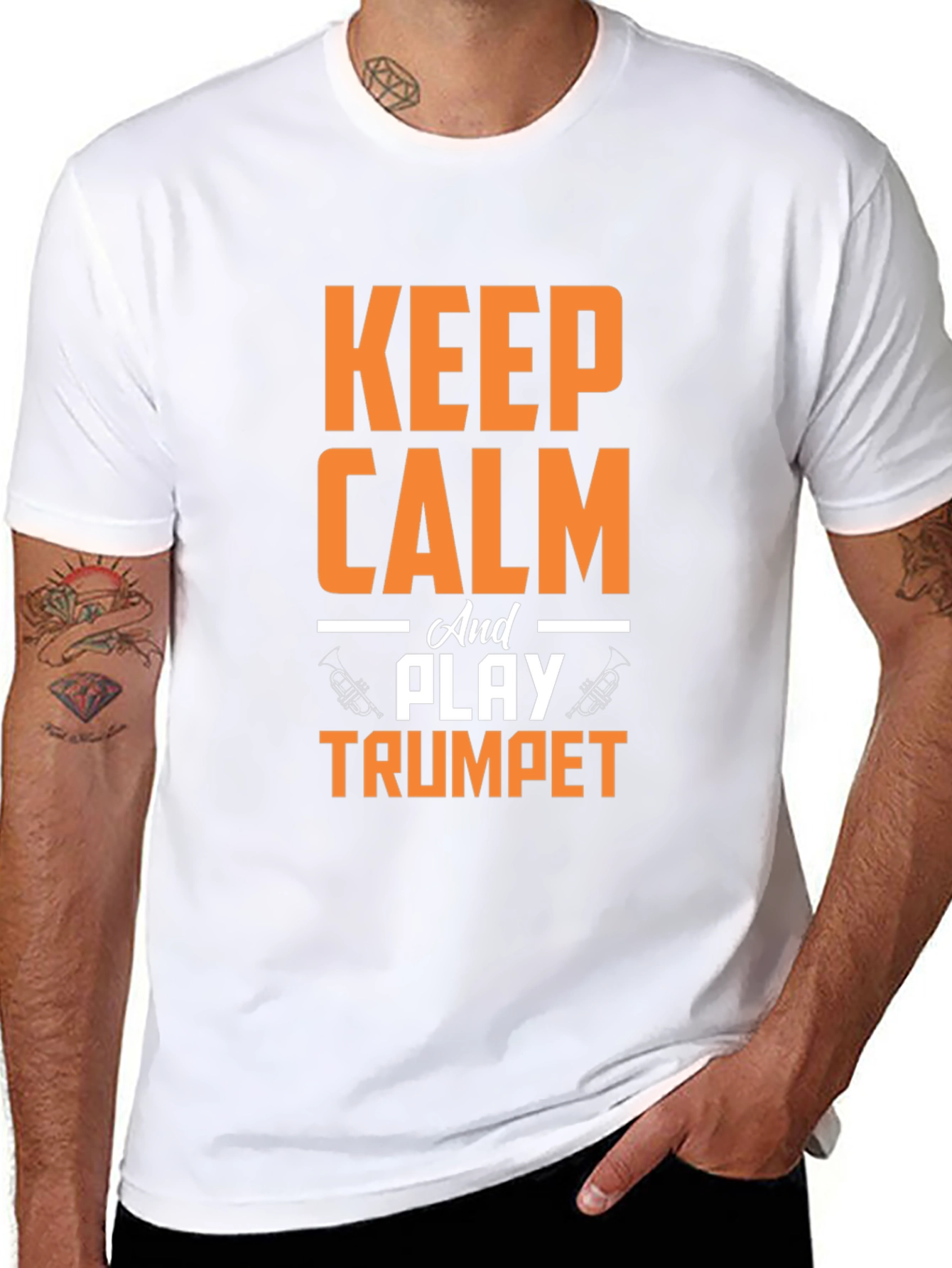 Keep Calm and Play Trumpet T-Shirt