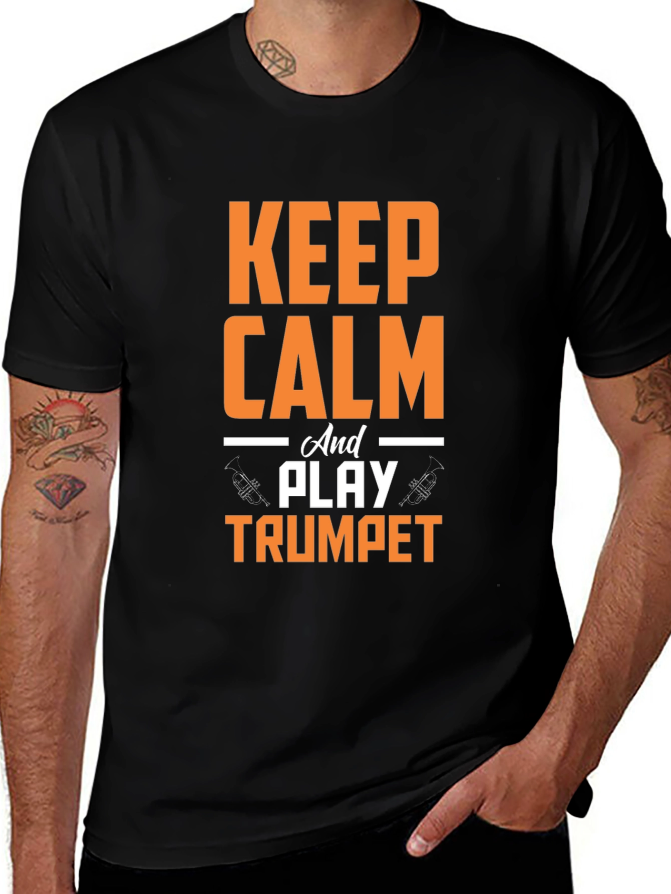 Keep Calm and Play Trumpet T-Shirt