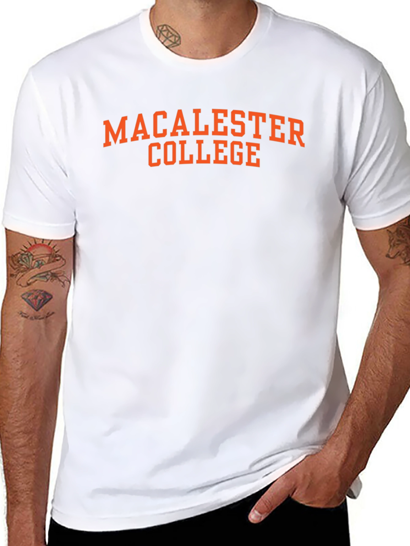 Macalester College Black T-Shirt