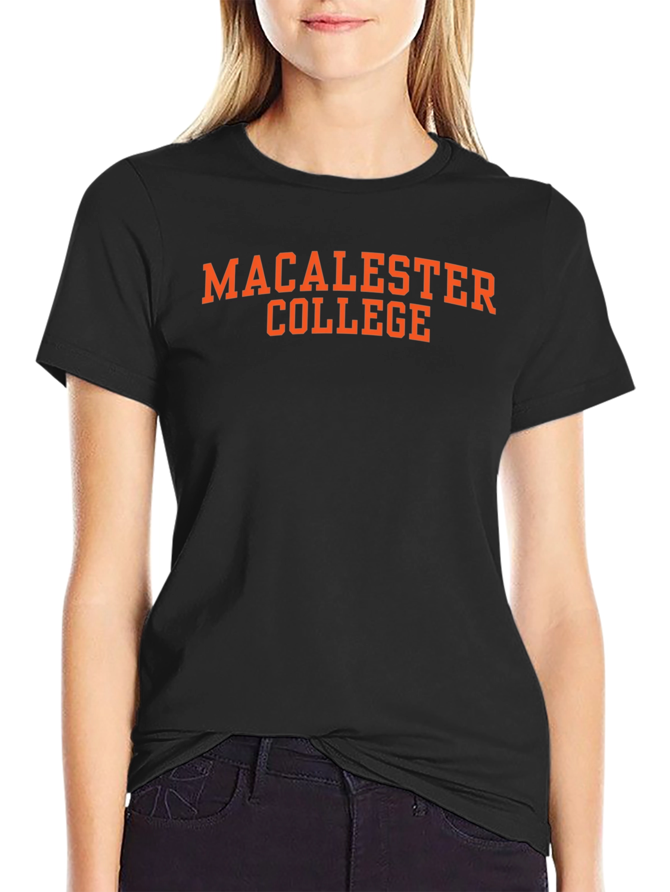 Macalester College Black T-Shirt