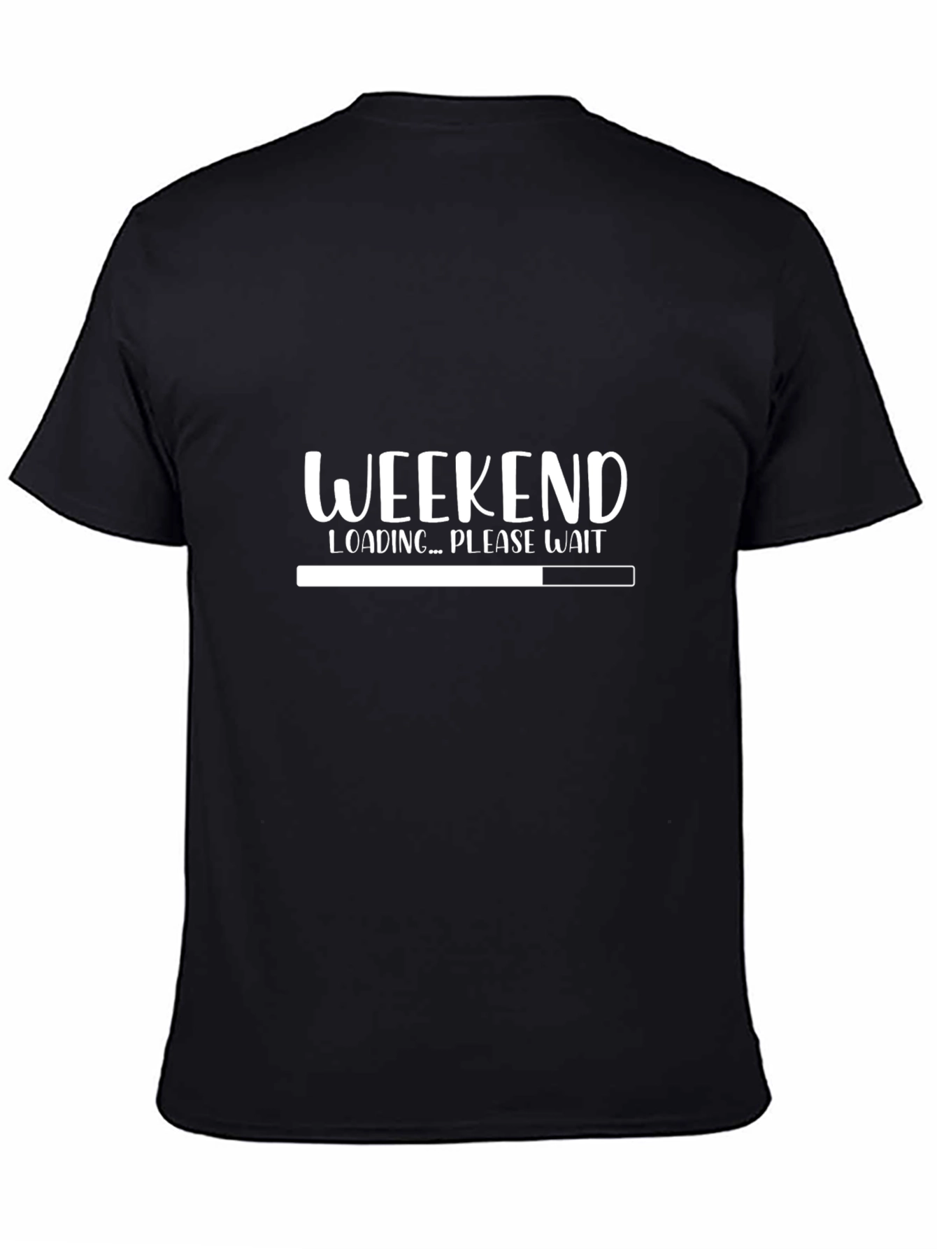 Weekend Loading T-Shirt - Comfy Black Tee