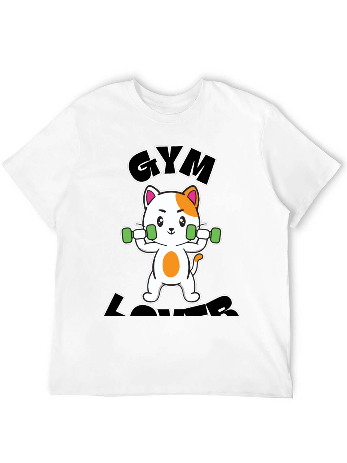 Gym Lover Cat T-Shirt